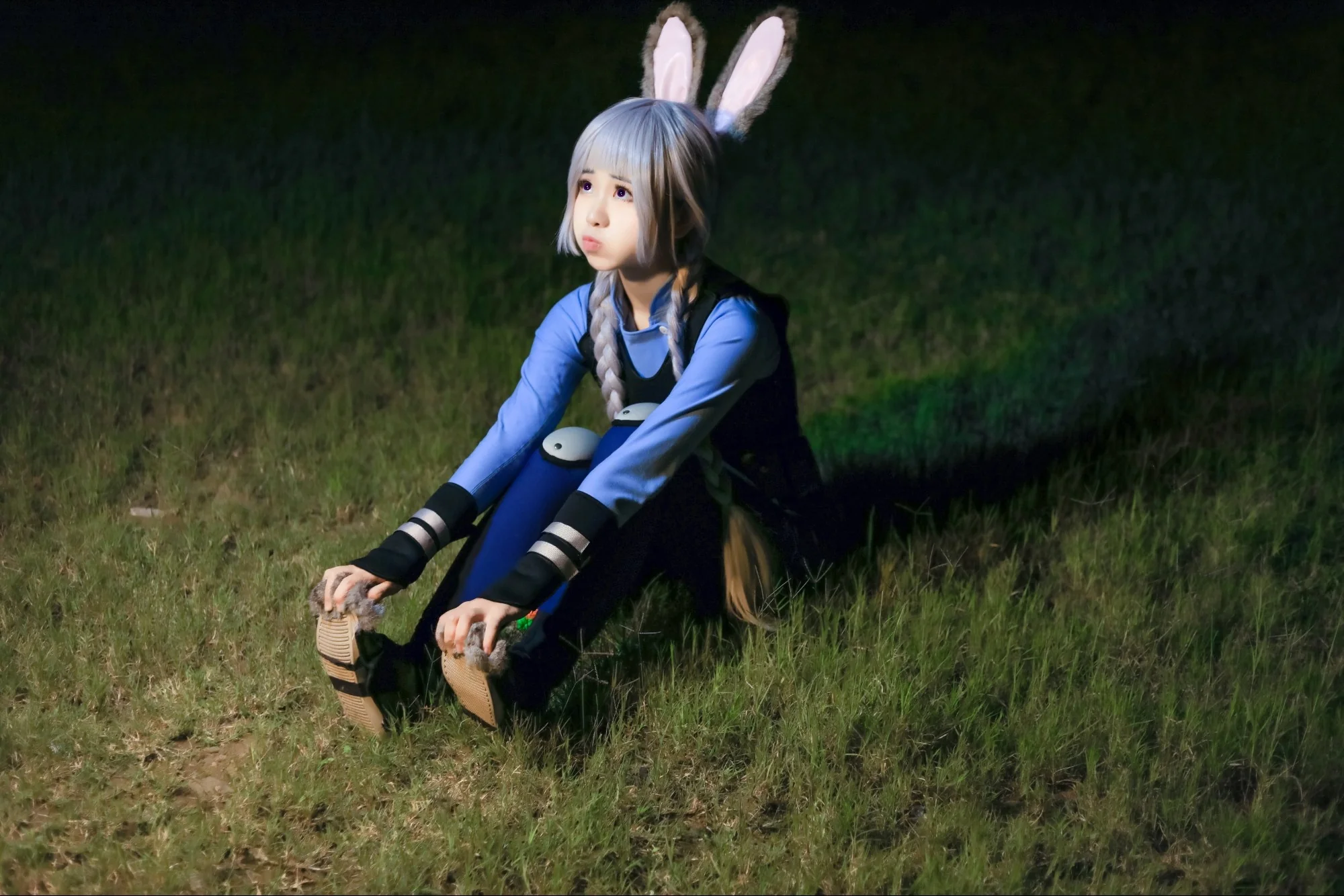 疯狂动物城 朱迪拟人COS写真