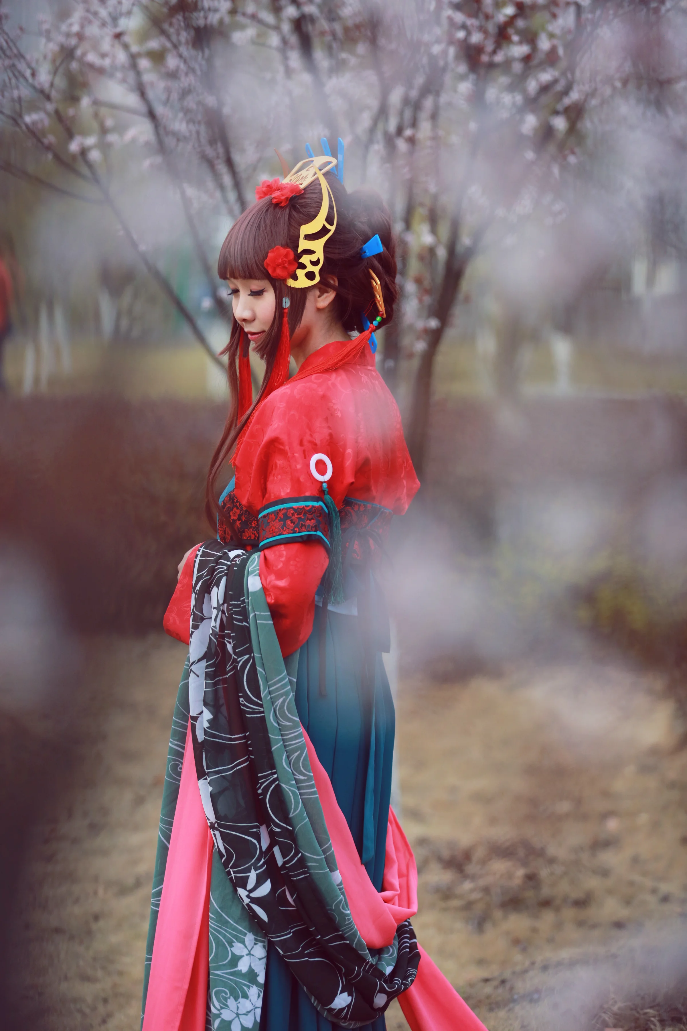 花灯结，提灯少女｜高清图片集