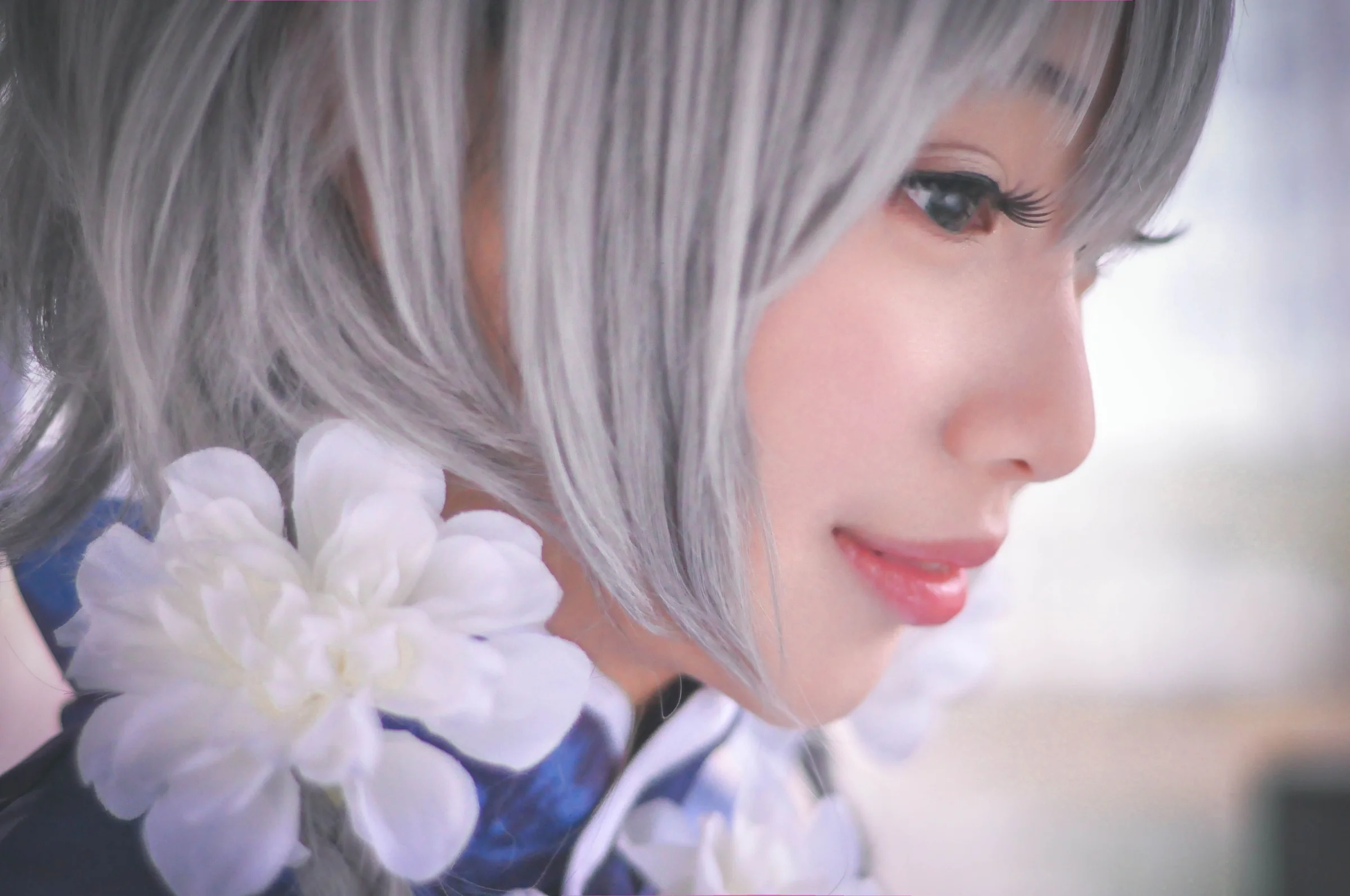 洛天依冬至芍药COS写真