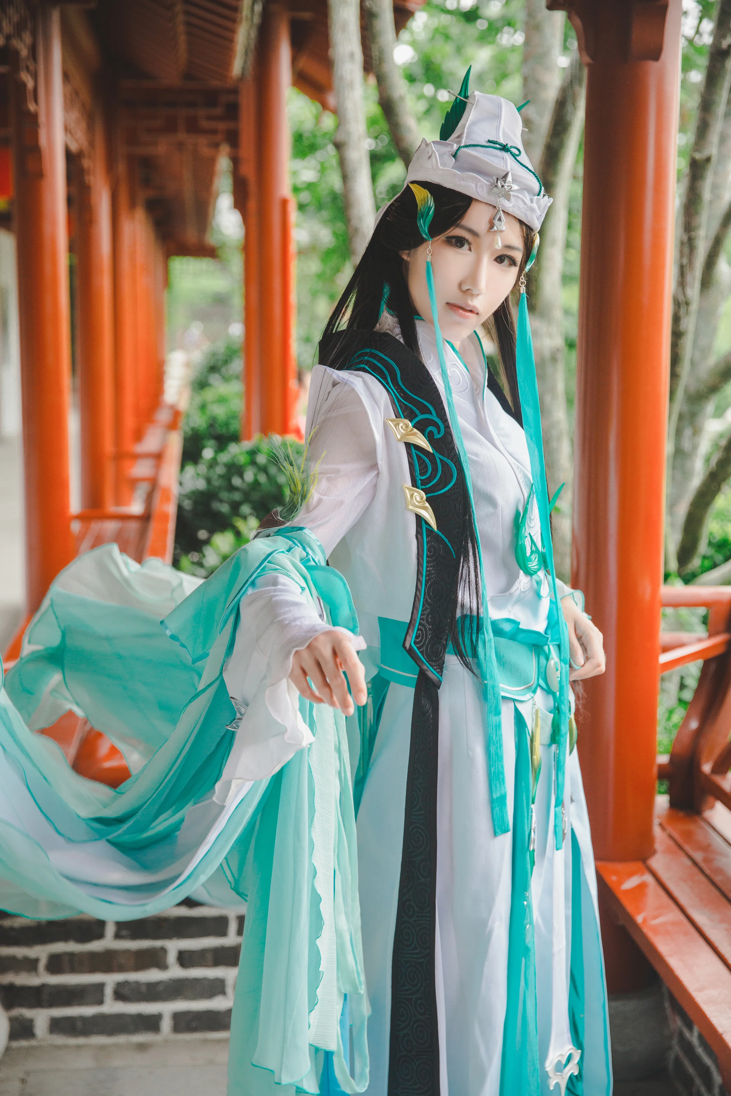剑网三长歌门琴娘COS写真