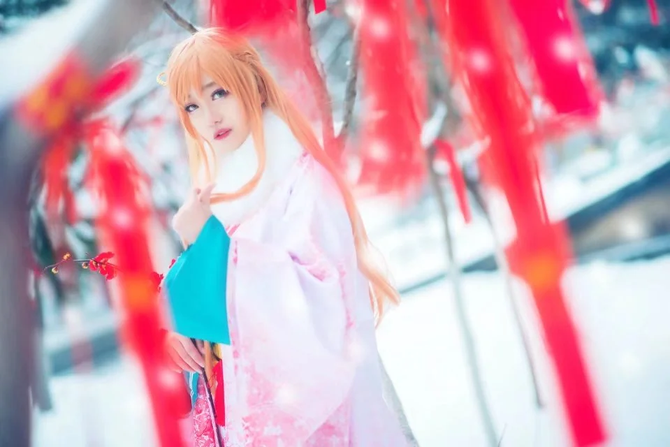 刀剑神域 亚斯娜COS写真