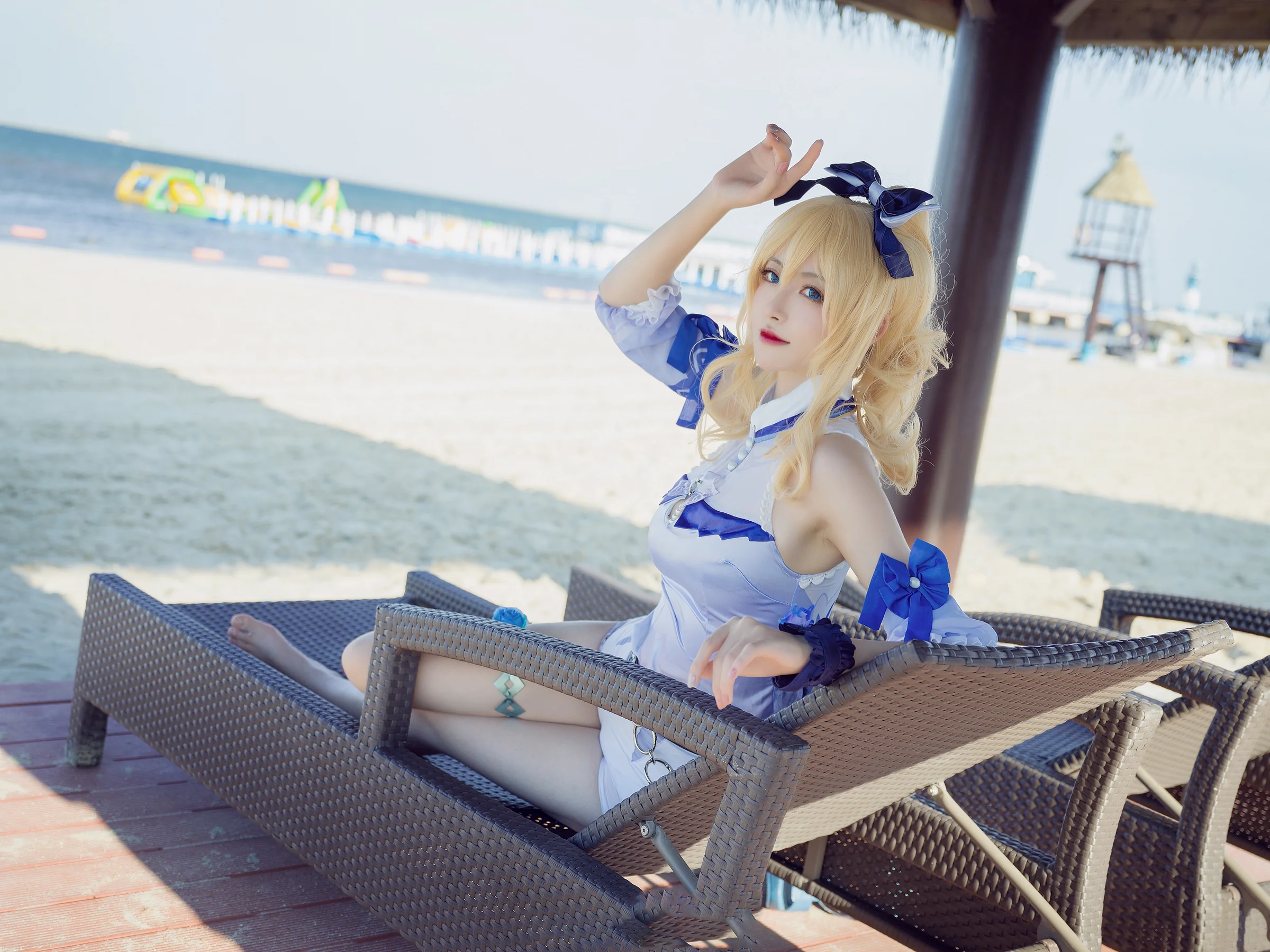 《原神》琴COS写真