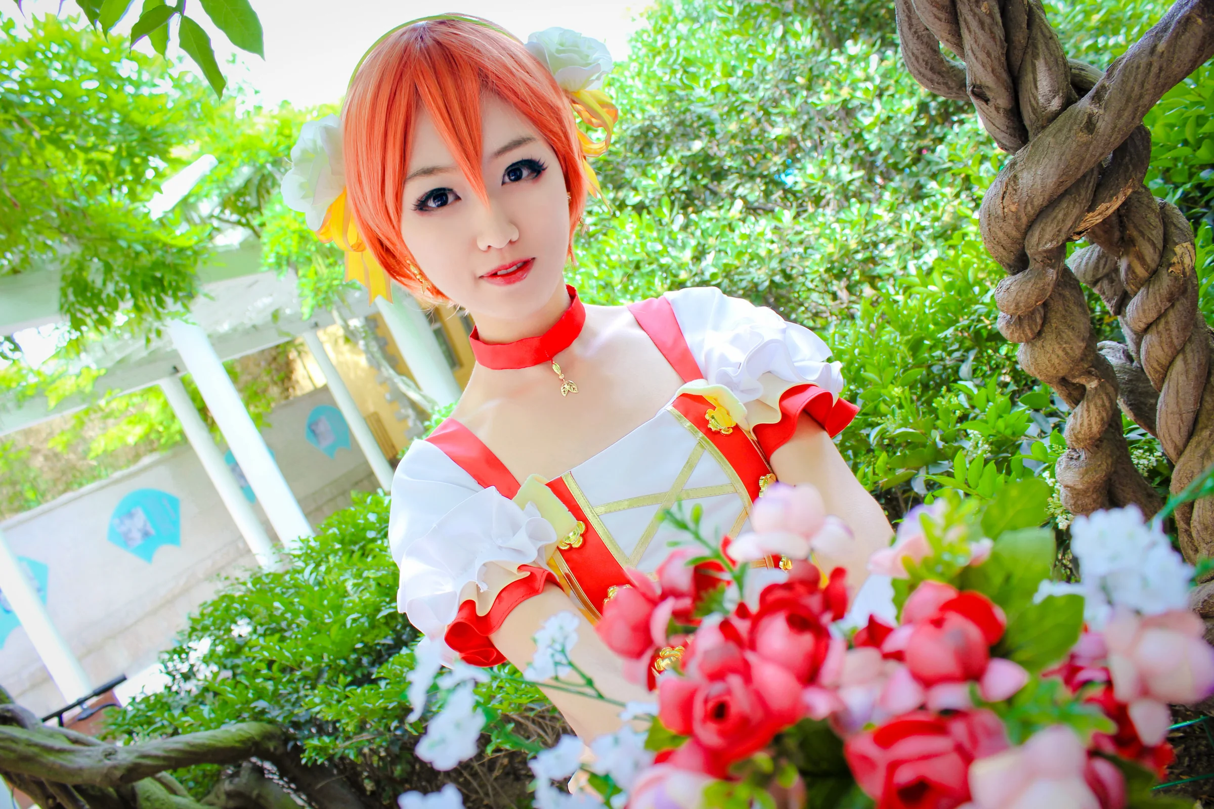 lovelive星空凛COS写真，青春活泼
