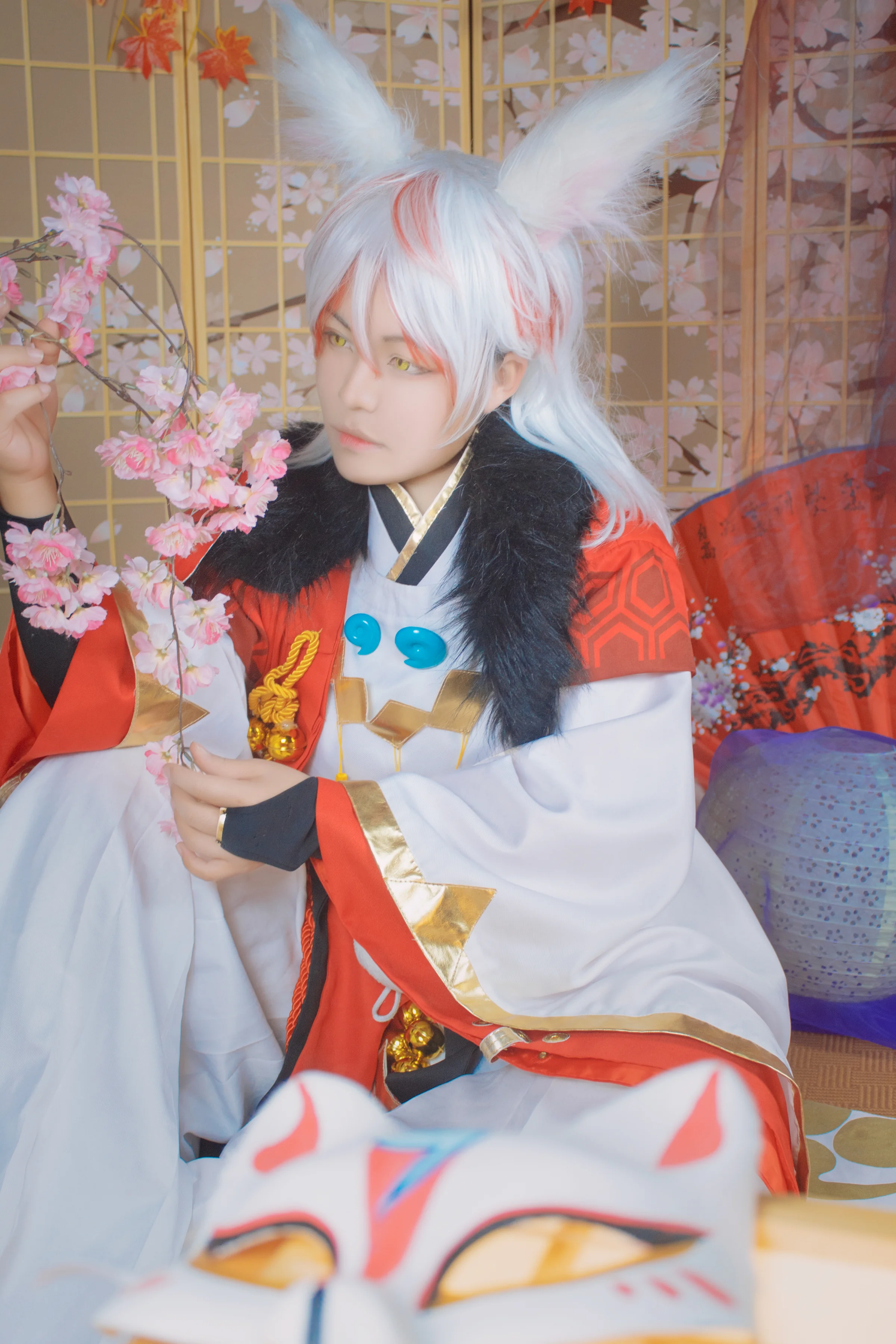 阴阳师妖狐风雅之士COS写真