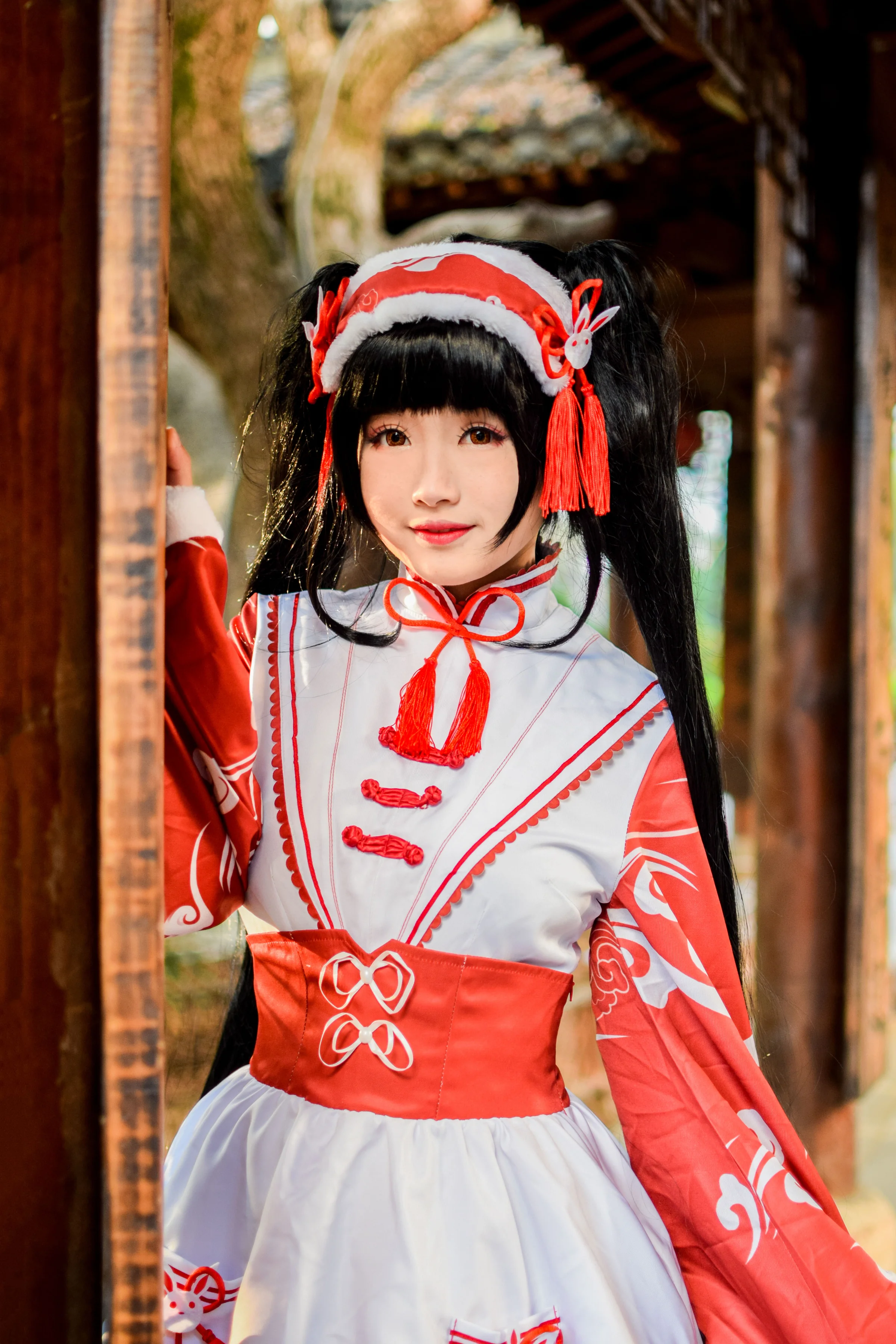 奇迹暖暖元宵节COS写真