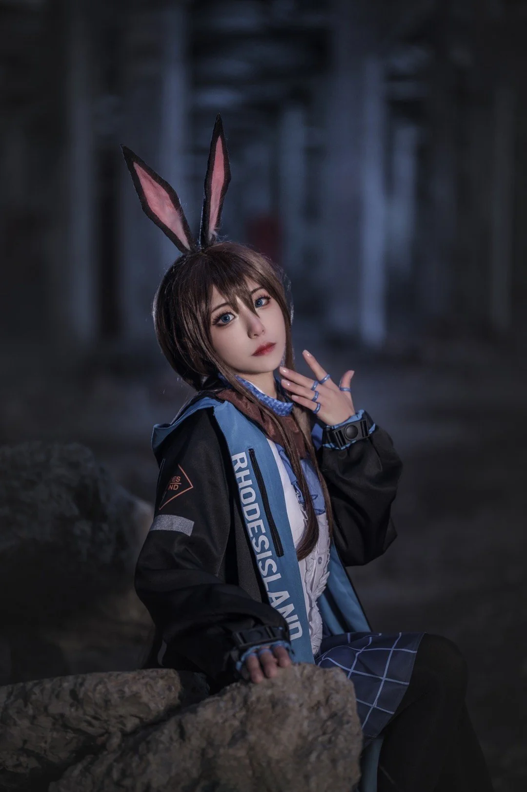 《明日方舟》阿米娅COS写真