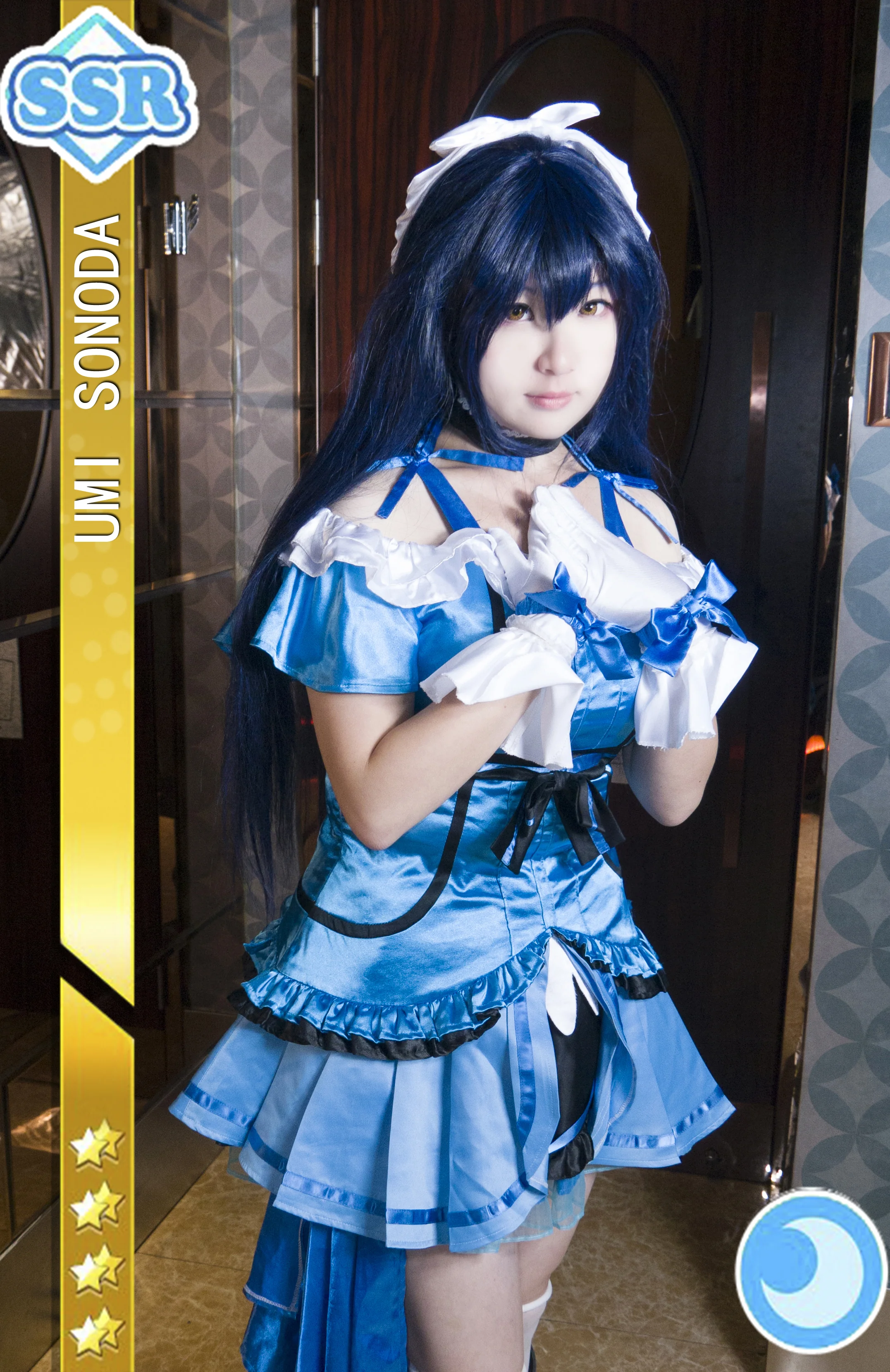 lovelive园田海未kks打歌服COS写真