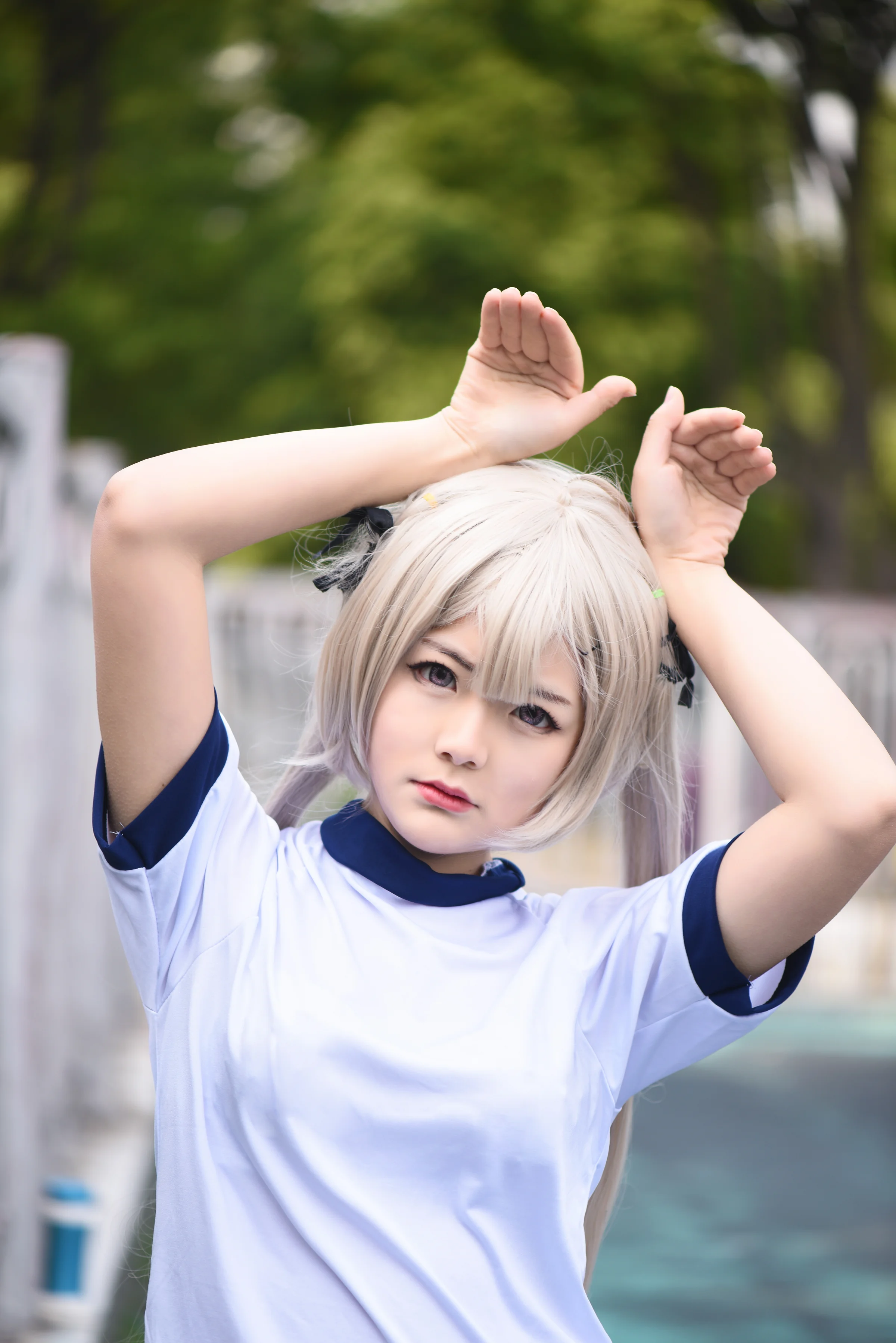 穹妹体操服COS写真