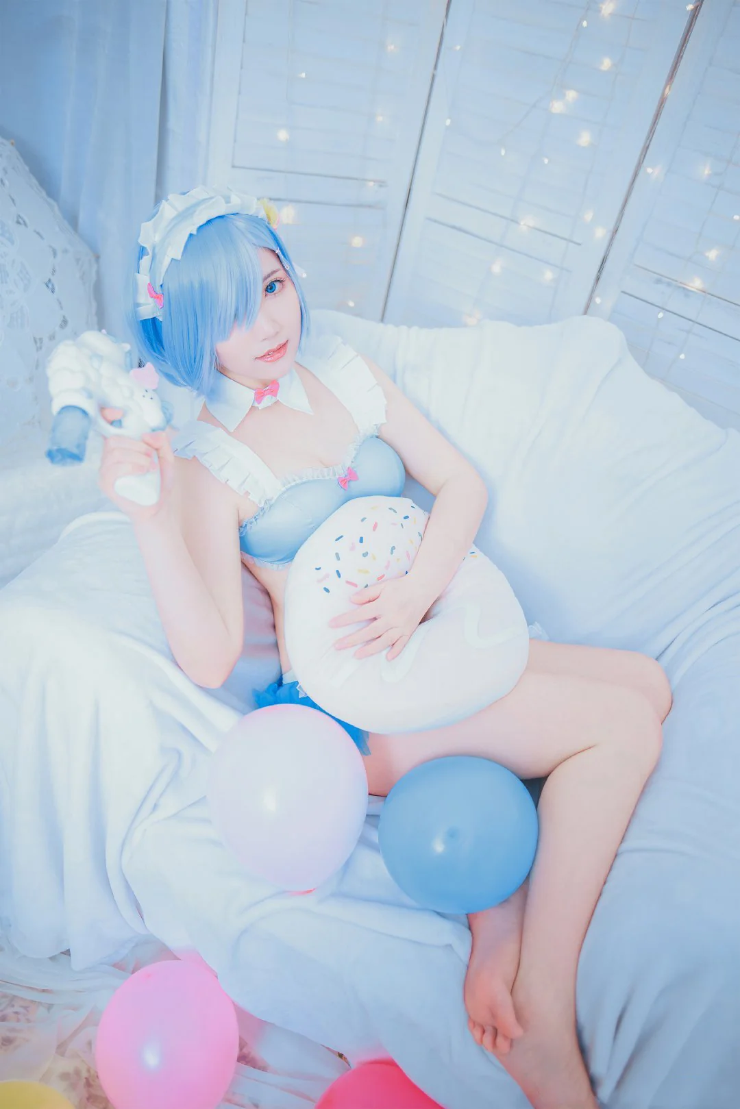 蕾姆·泳装手办COS写真