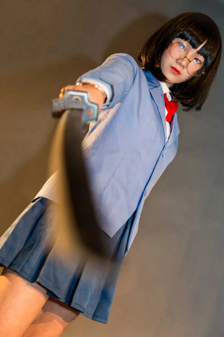 无头骑士异闻录 园原杏里COS写真