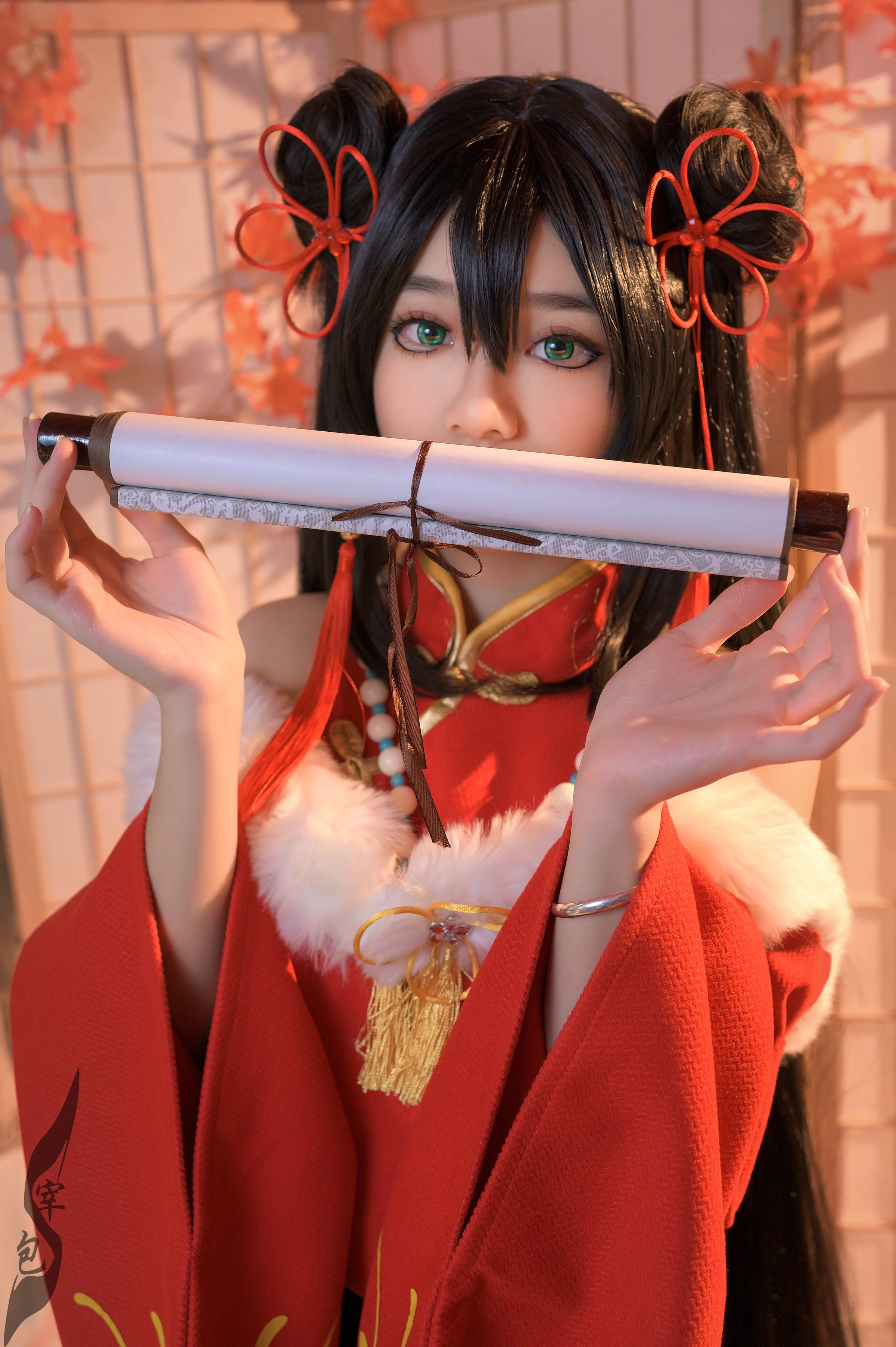 王者荣耀孙尚香新年同人COS写真