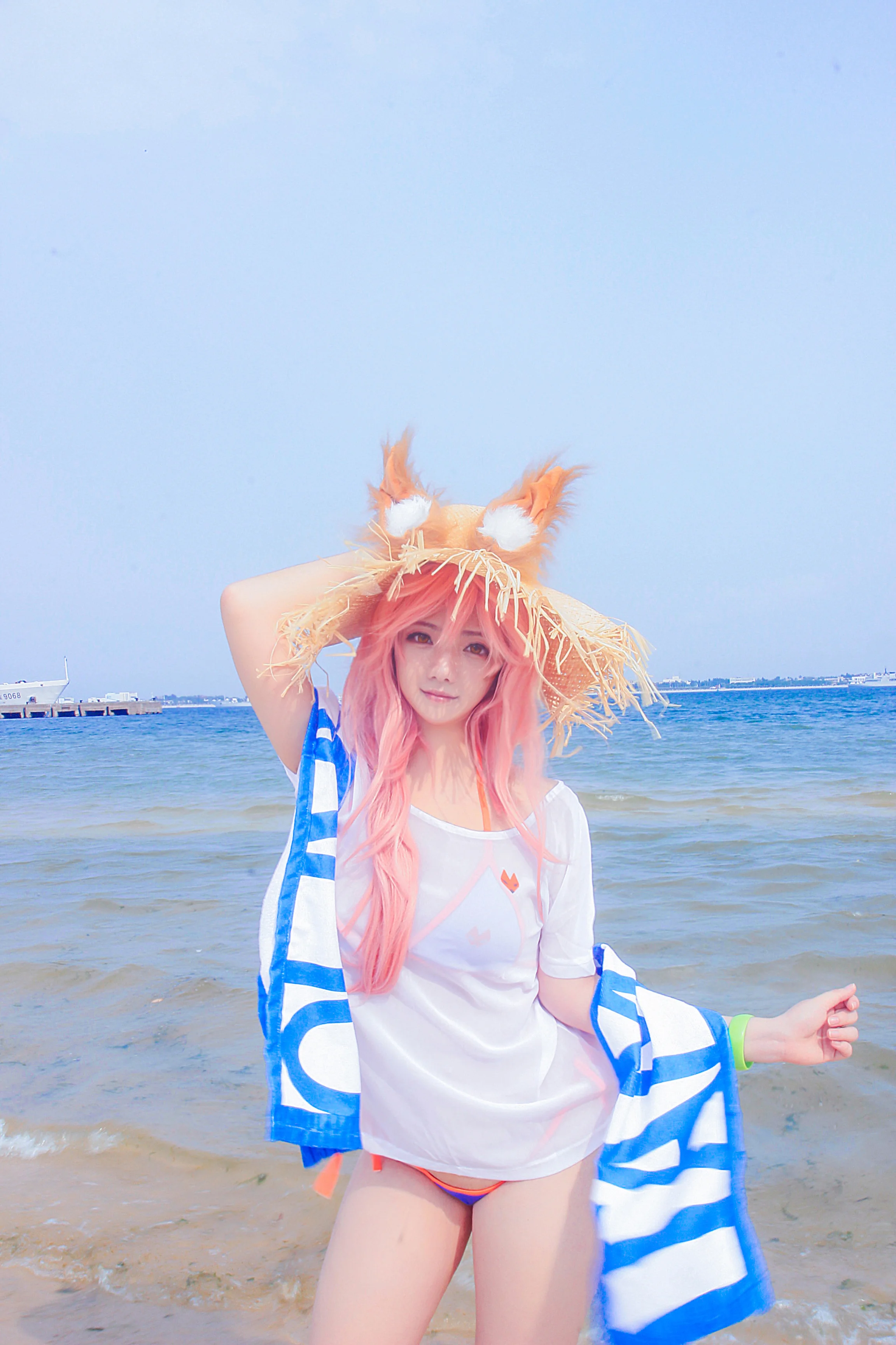 TYA事务所 fgo 玉藻前泳装COS写真 一破