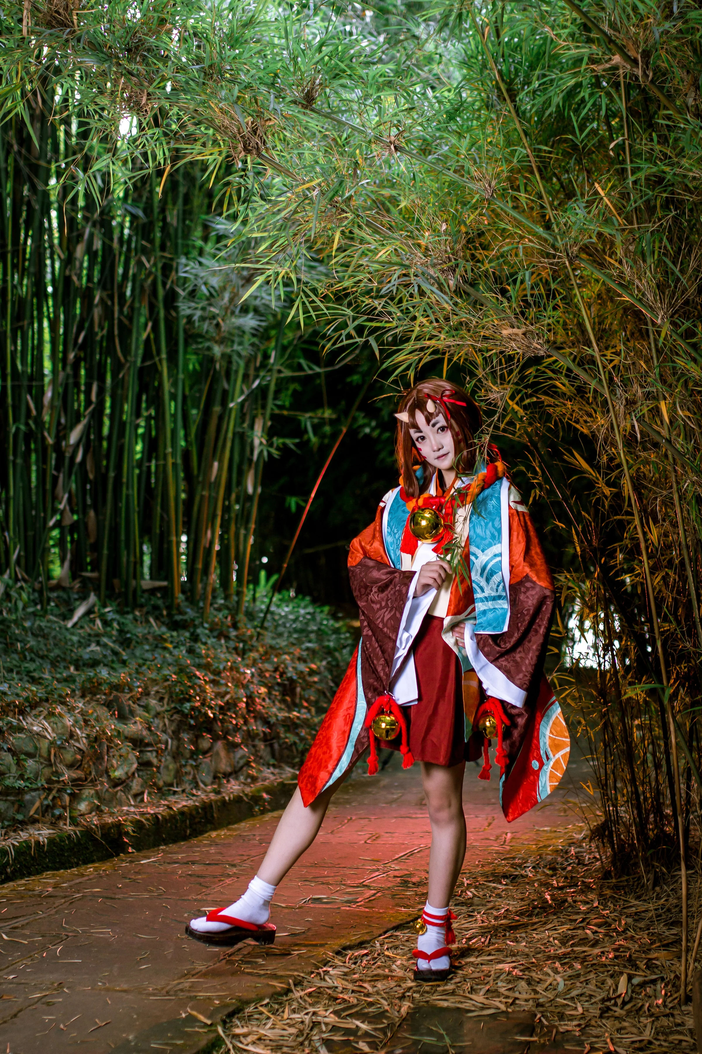 阴阳师座敷童子COS写真