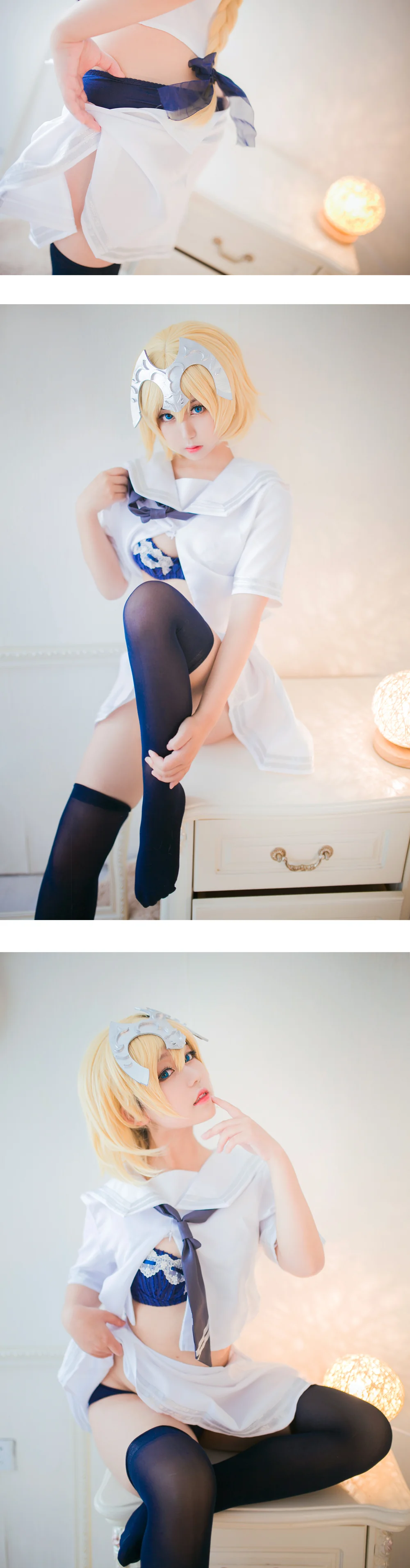 贞德COS写真 圣女与魔女