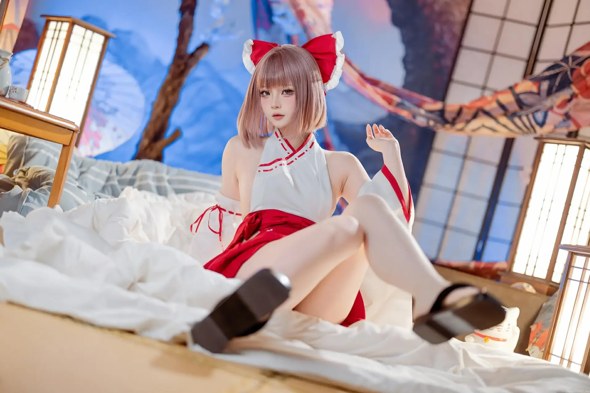 屿鱼 – 兼职巫女｜高清图片集