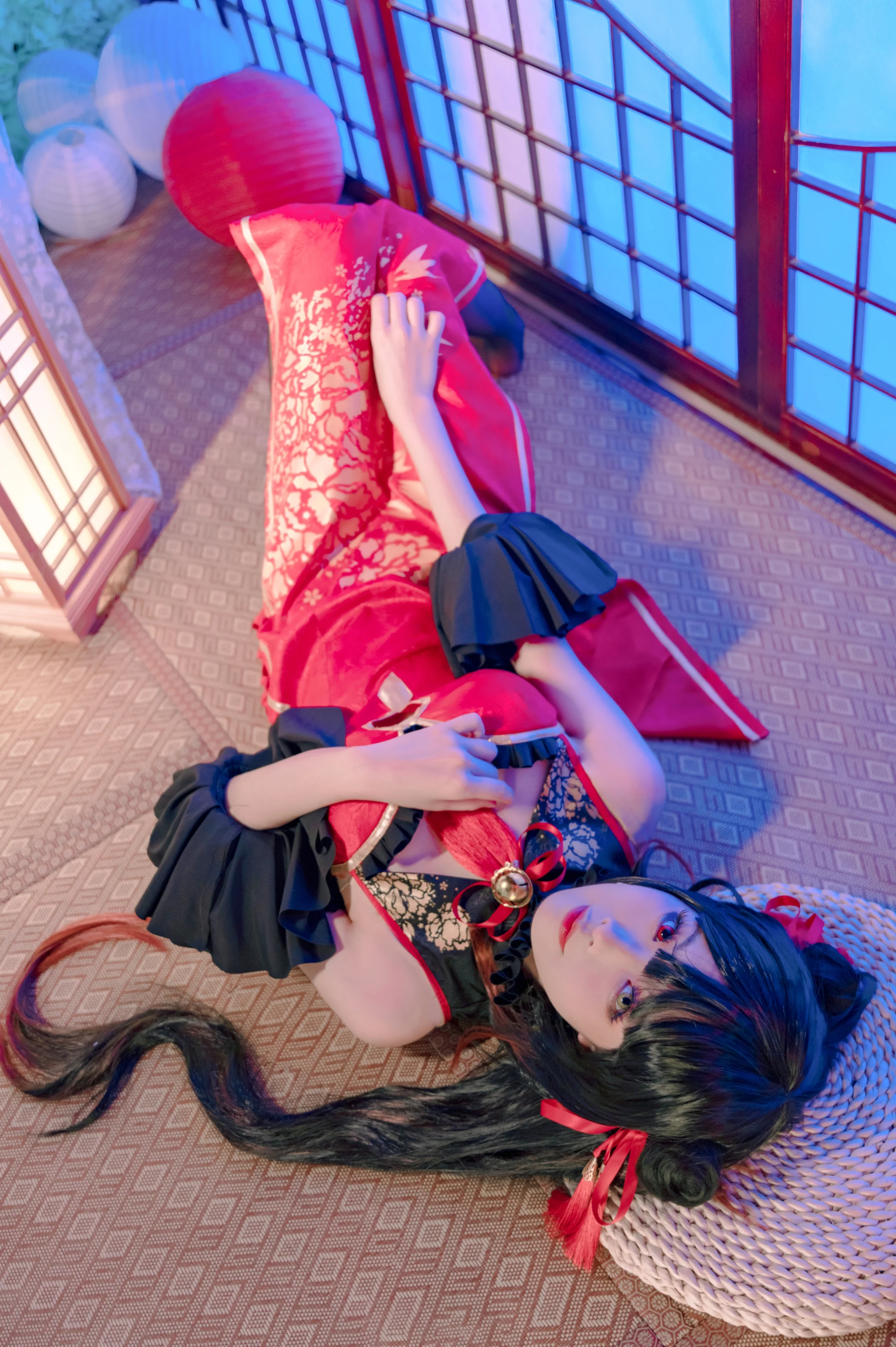 约会大作战 时崎狂三新春旗袍COS写真