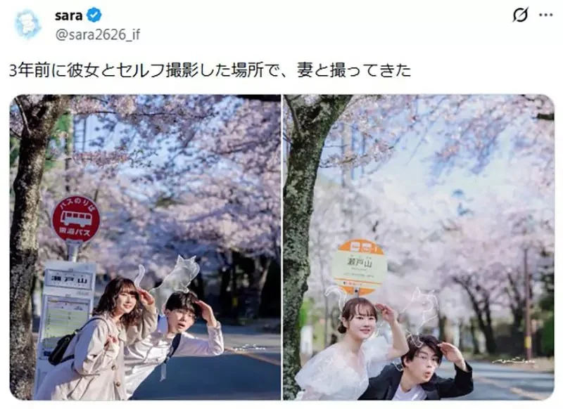 攝影師分享《在以前跟女友拍照的地方跟老婆拍照》被網友痛罵太沒品了……｜高清图片集