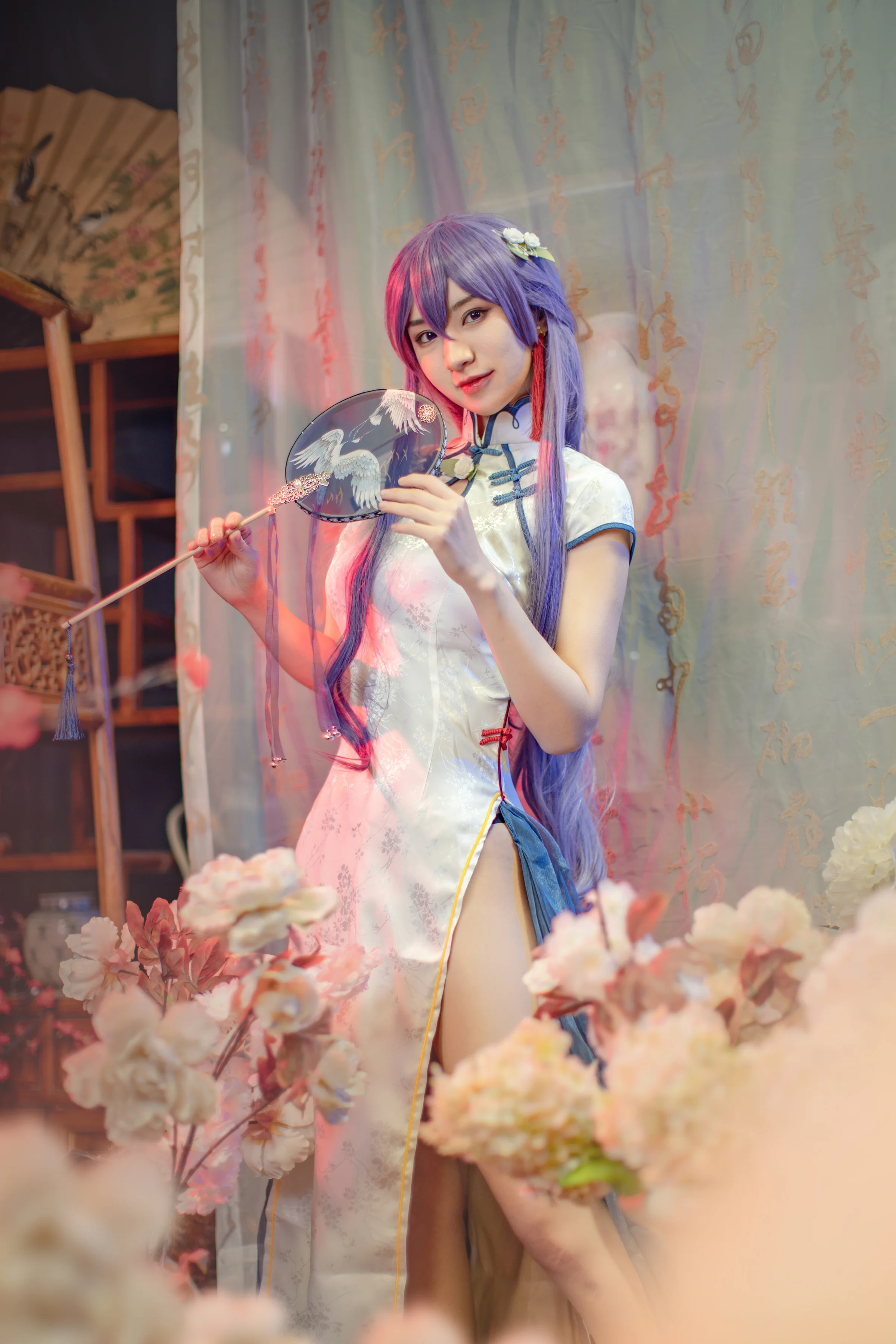 V家茉莉花 墨清弦COS写真