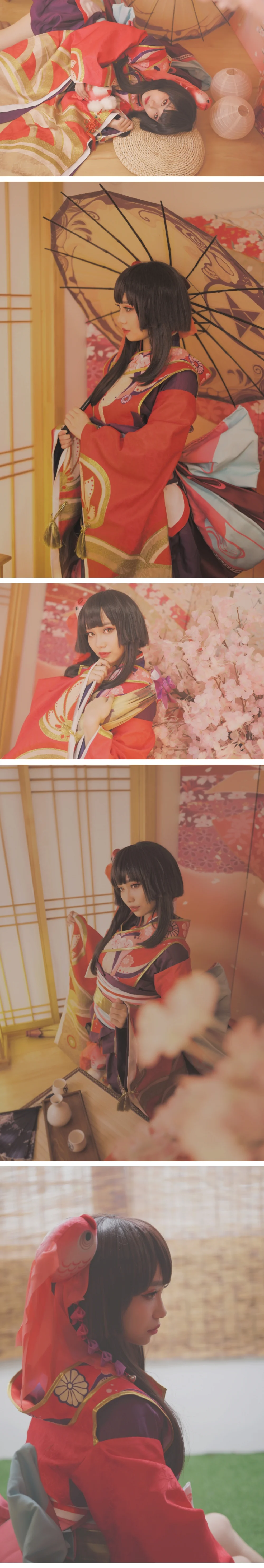 阴阳师神乐COS写真