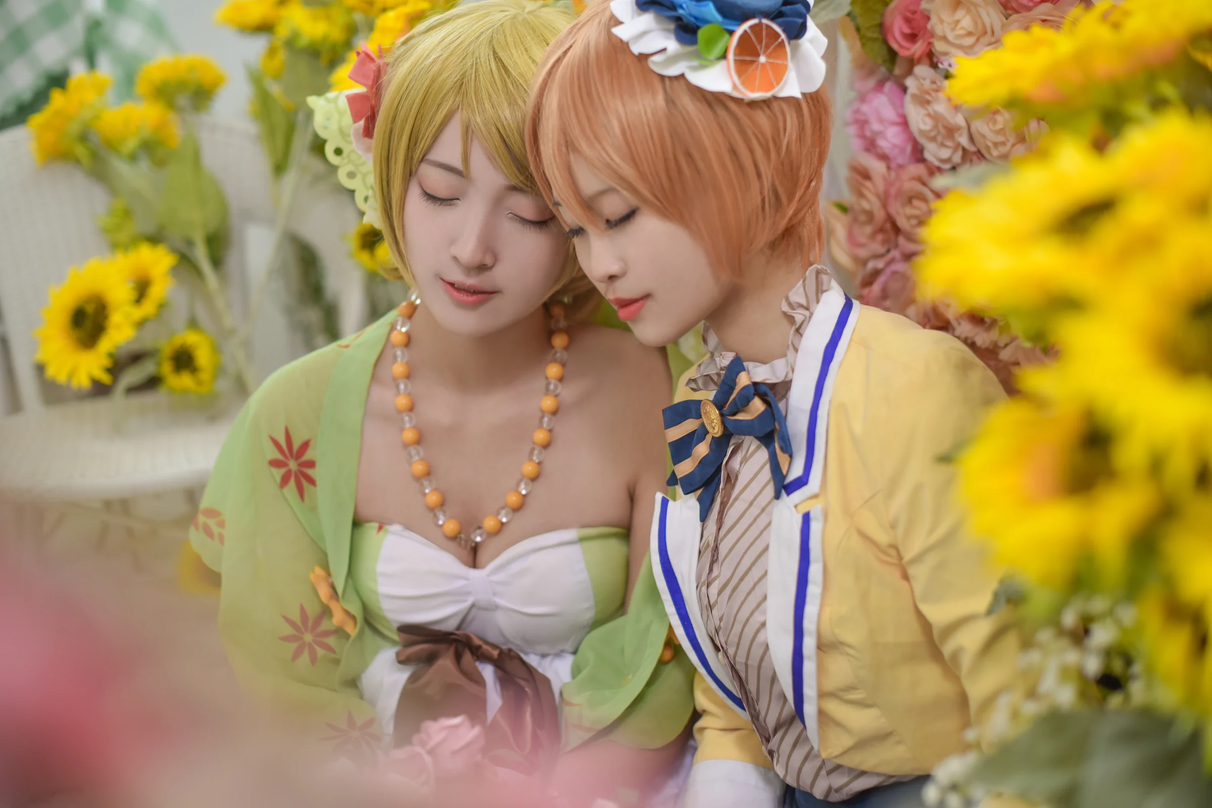 COS写真正片 lovelive！乐器同人花凛
