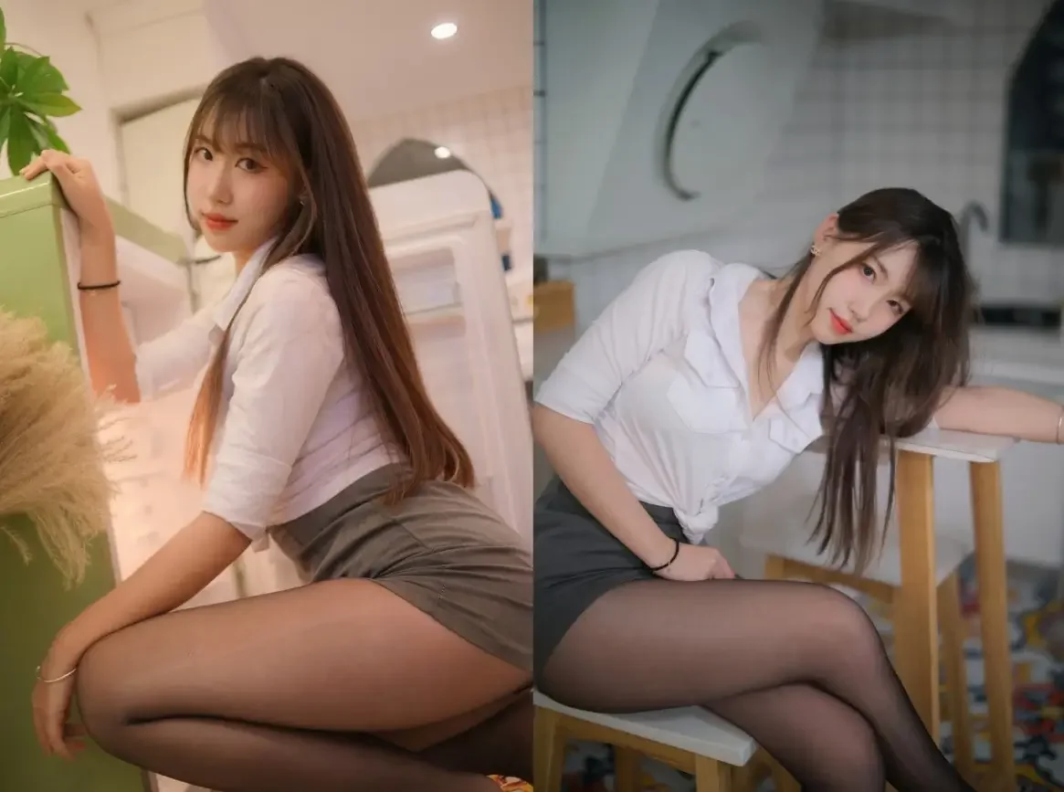 B站@青稞芋泥陶可爱 – 舰长图包+骆驼趾跳舞视频｜高清图片集