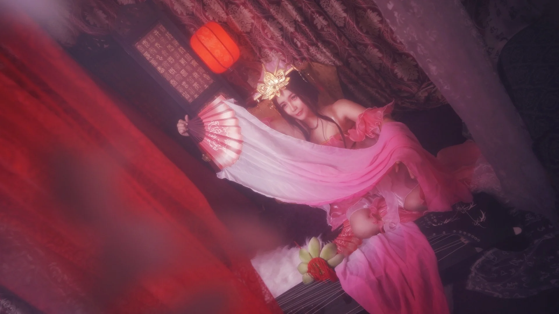 剑网三 七秀胧纱·蚩灵COS写真