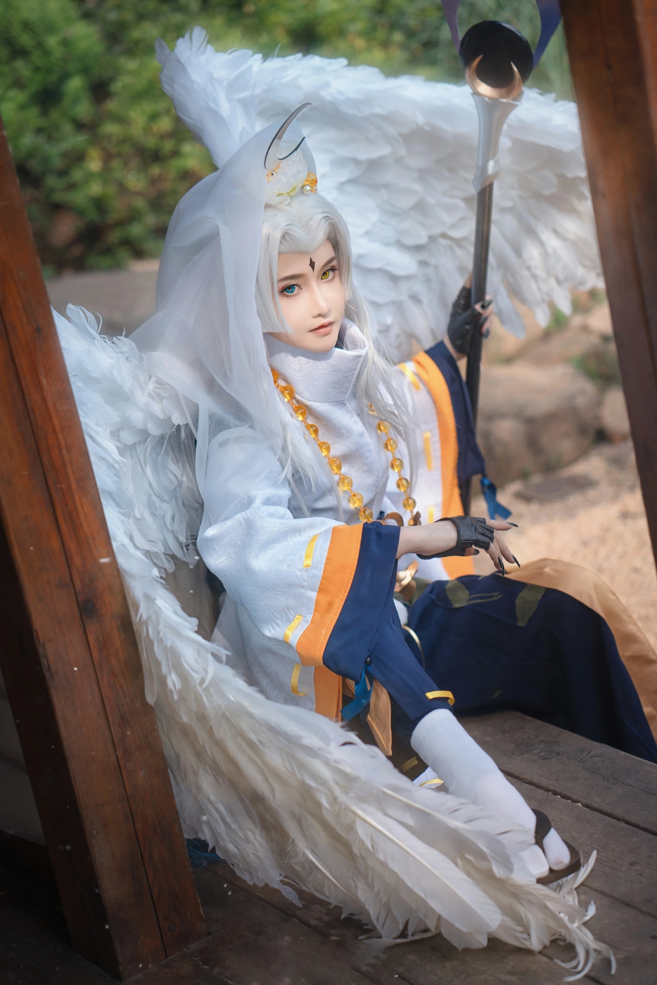 阴阳师 少羽大天狗COS写真