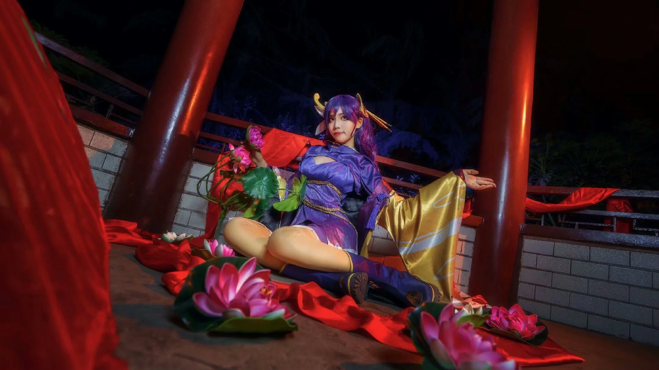 VOCALOID亡国祸水 墨清玄COS写真