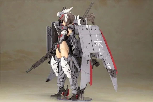 寿屋《机甲少女 Frame Arms Girl》金刚毁灭者Ver模型｜高清图片集