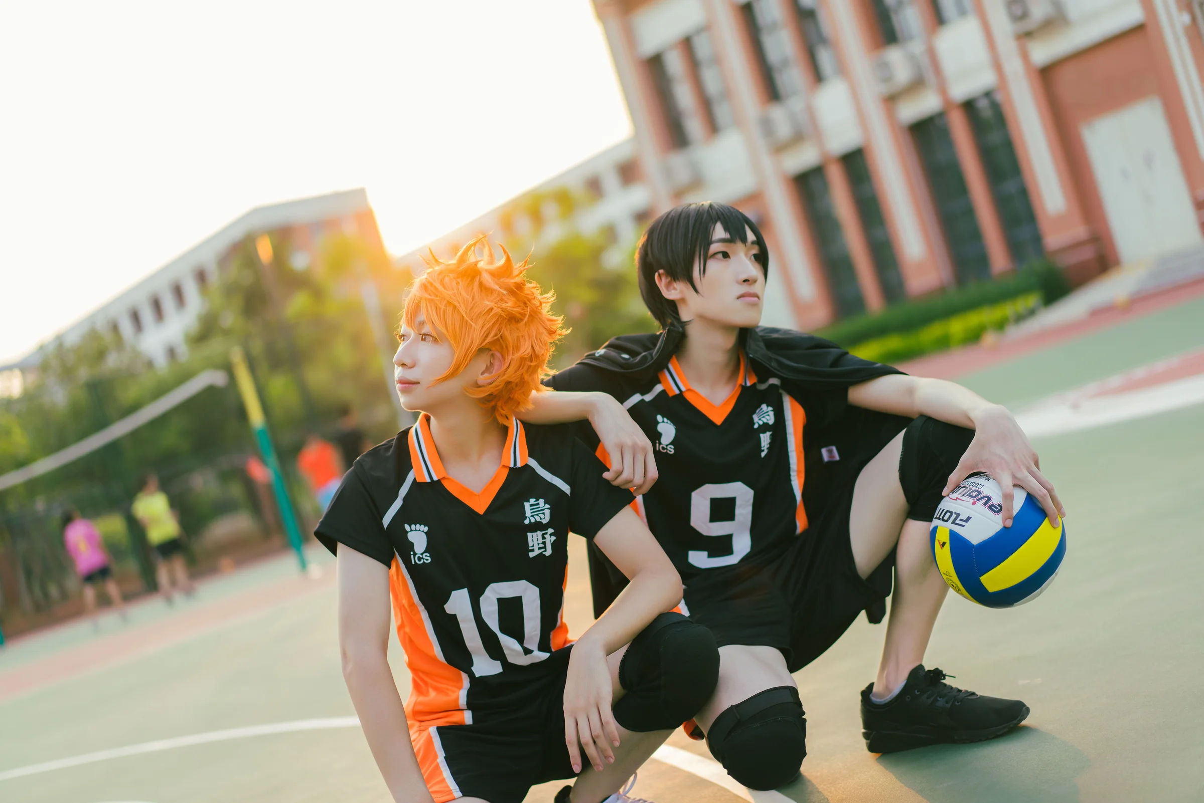 排球！！ 日向翔阳x影山飞熊 COS写真