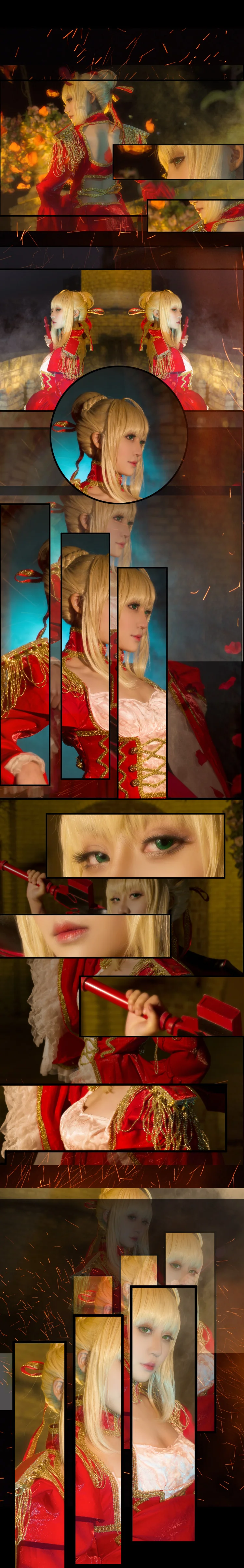 fate/grand order尼禄COS写真