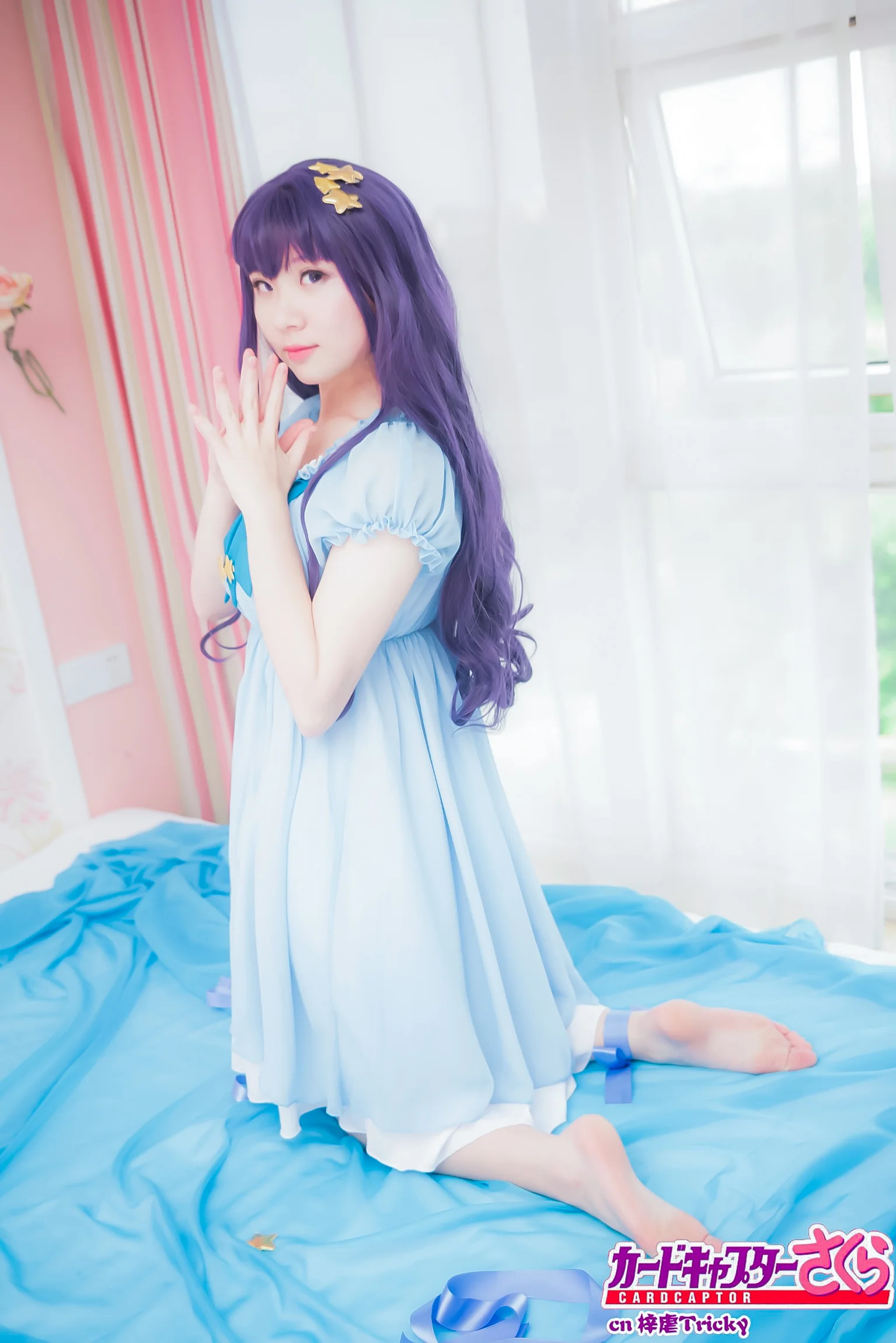 魔卡少女樱大道寺知世COS写真