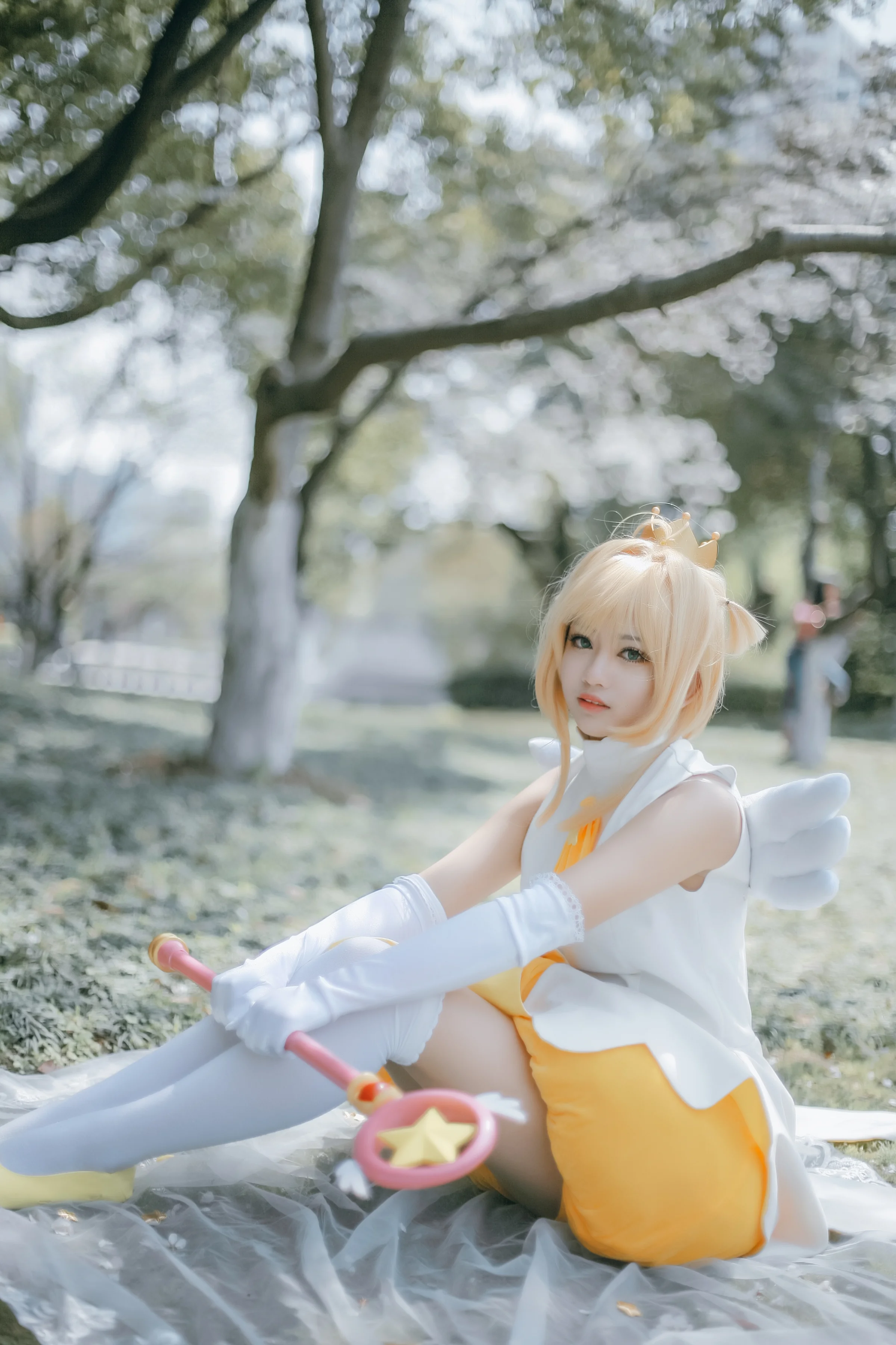 魔卡少女樱op2COS写真