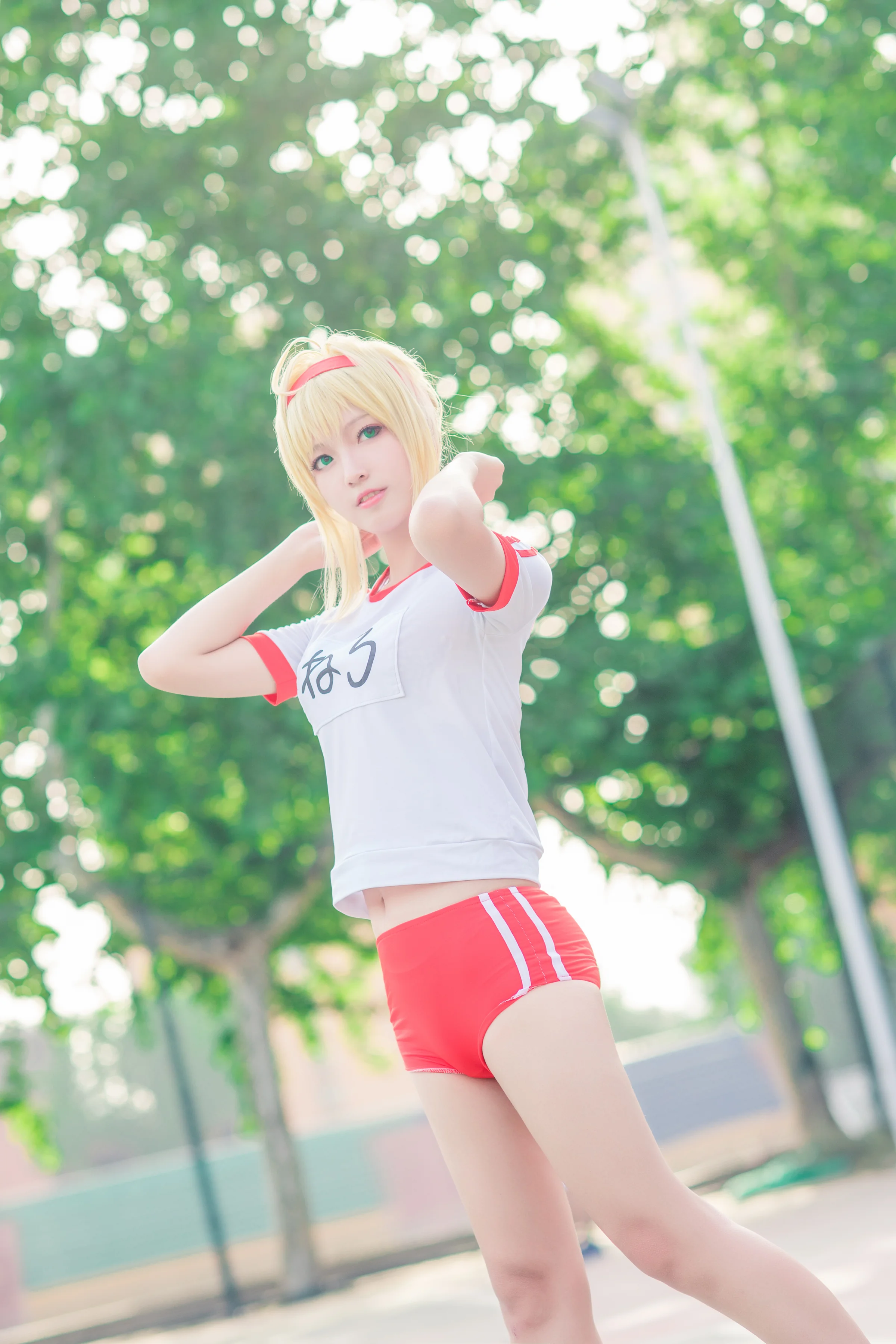 fgo 尼禄体操服COS写真