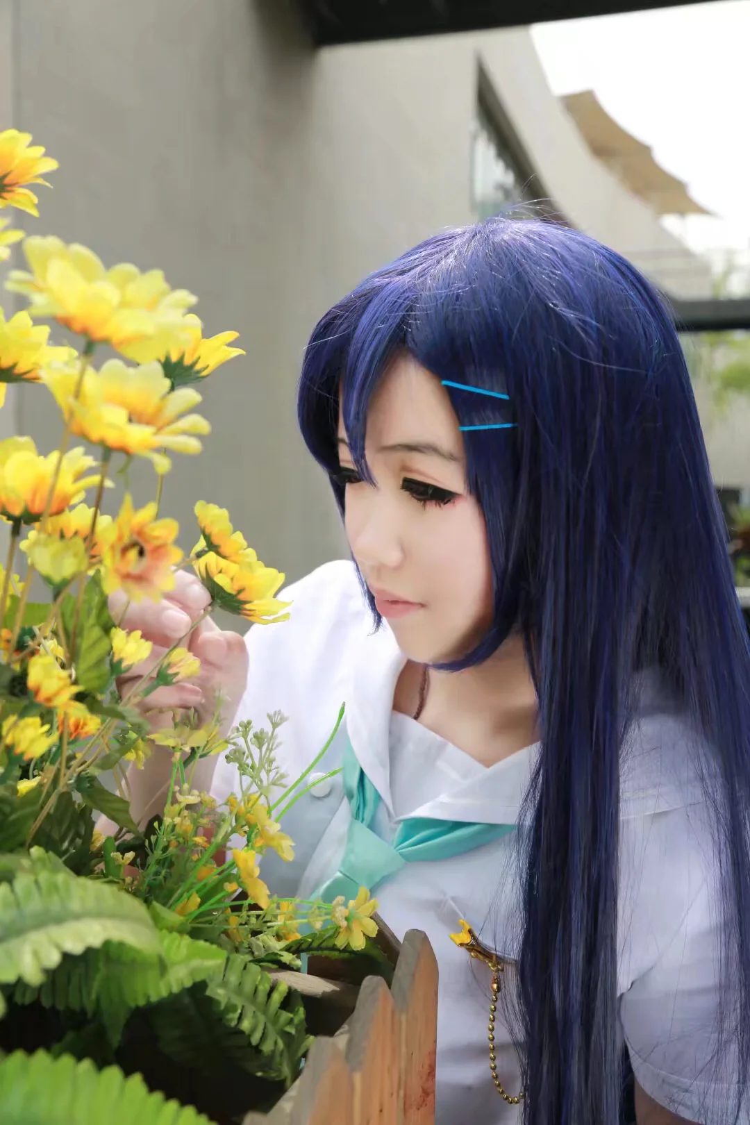 Lovelive！园田海未海军未觉醒COS写真