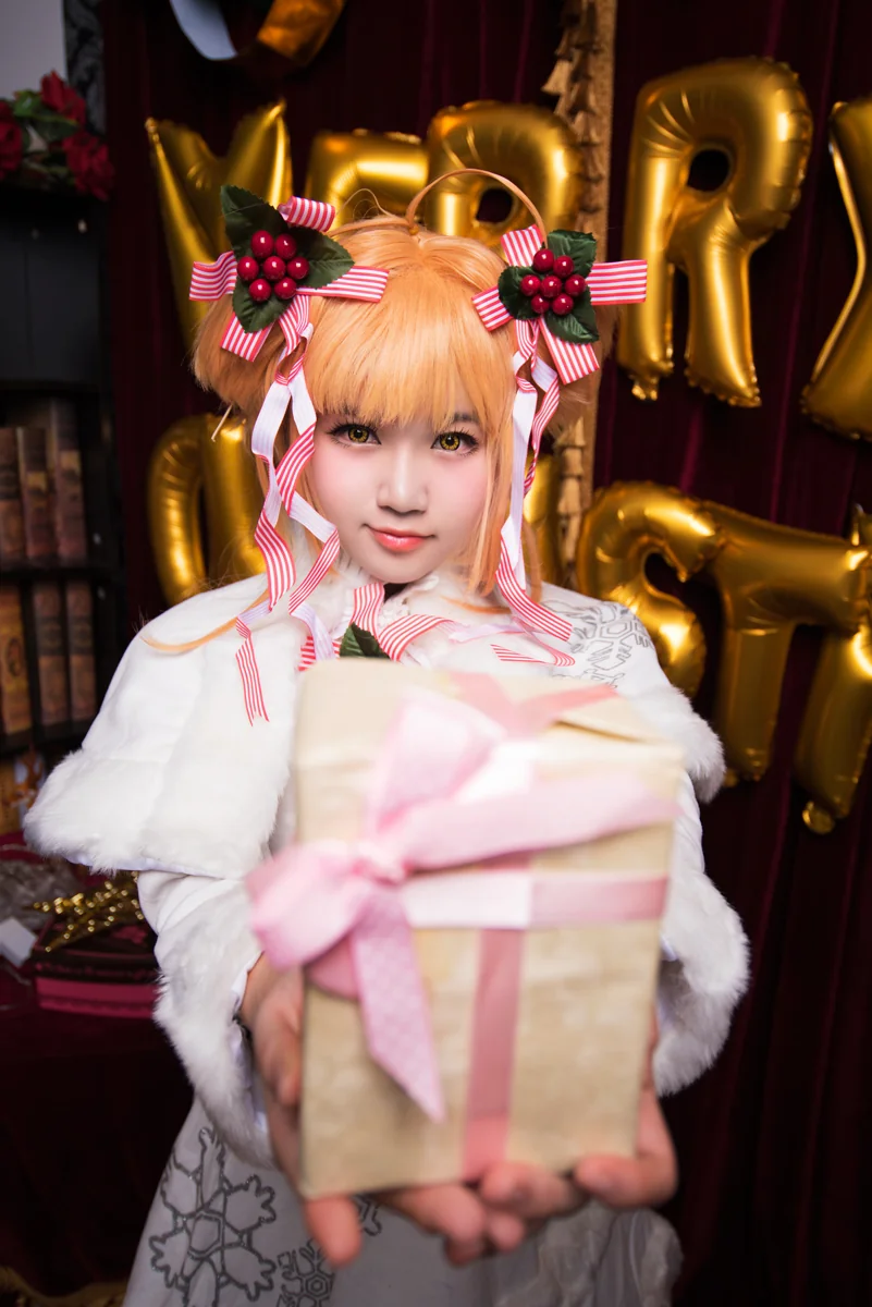 魔卡少女樱圣诞COS写真