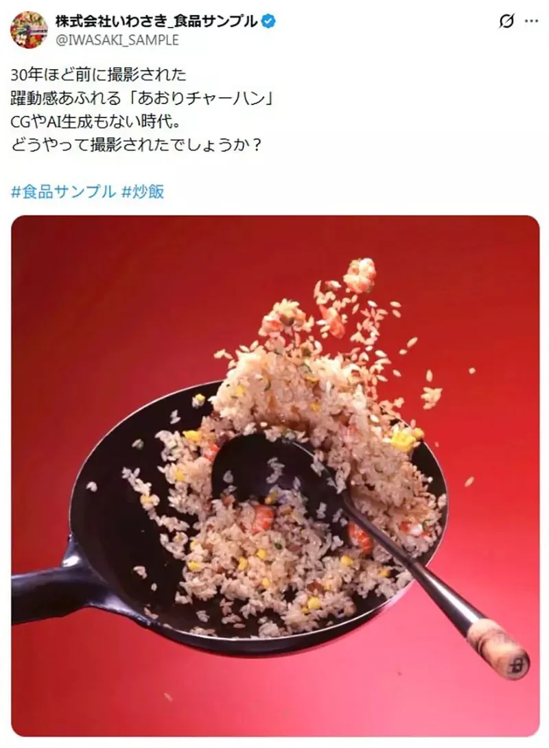 考考大家《這張炒飯照片是怎麼拍的》食品模型公司的創意令人讚嘆｜高清图片集