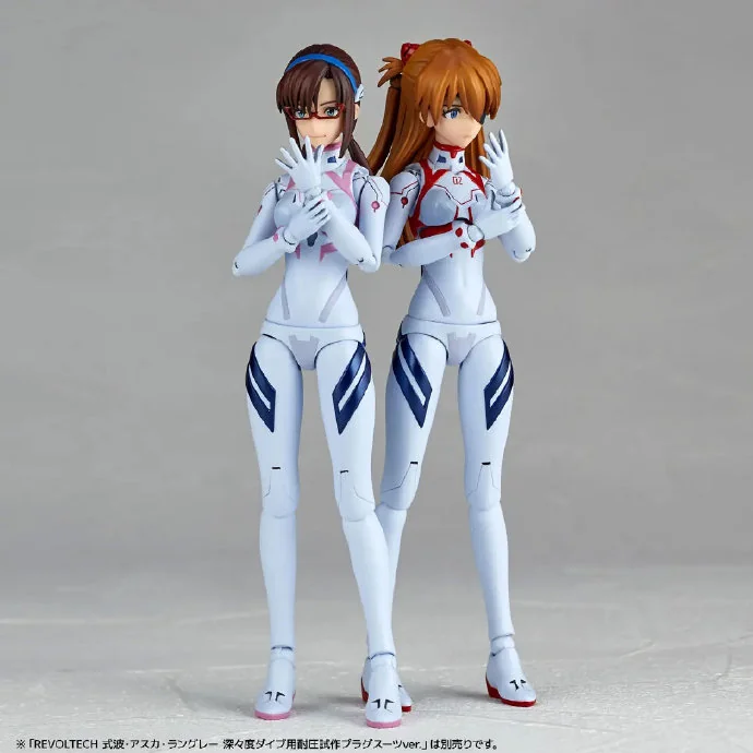 海洋堂 Revoltech EVA新剧场版 明日香、玛丽 开订｜高清图片集