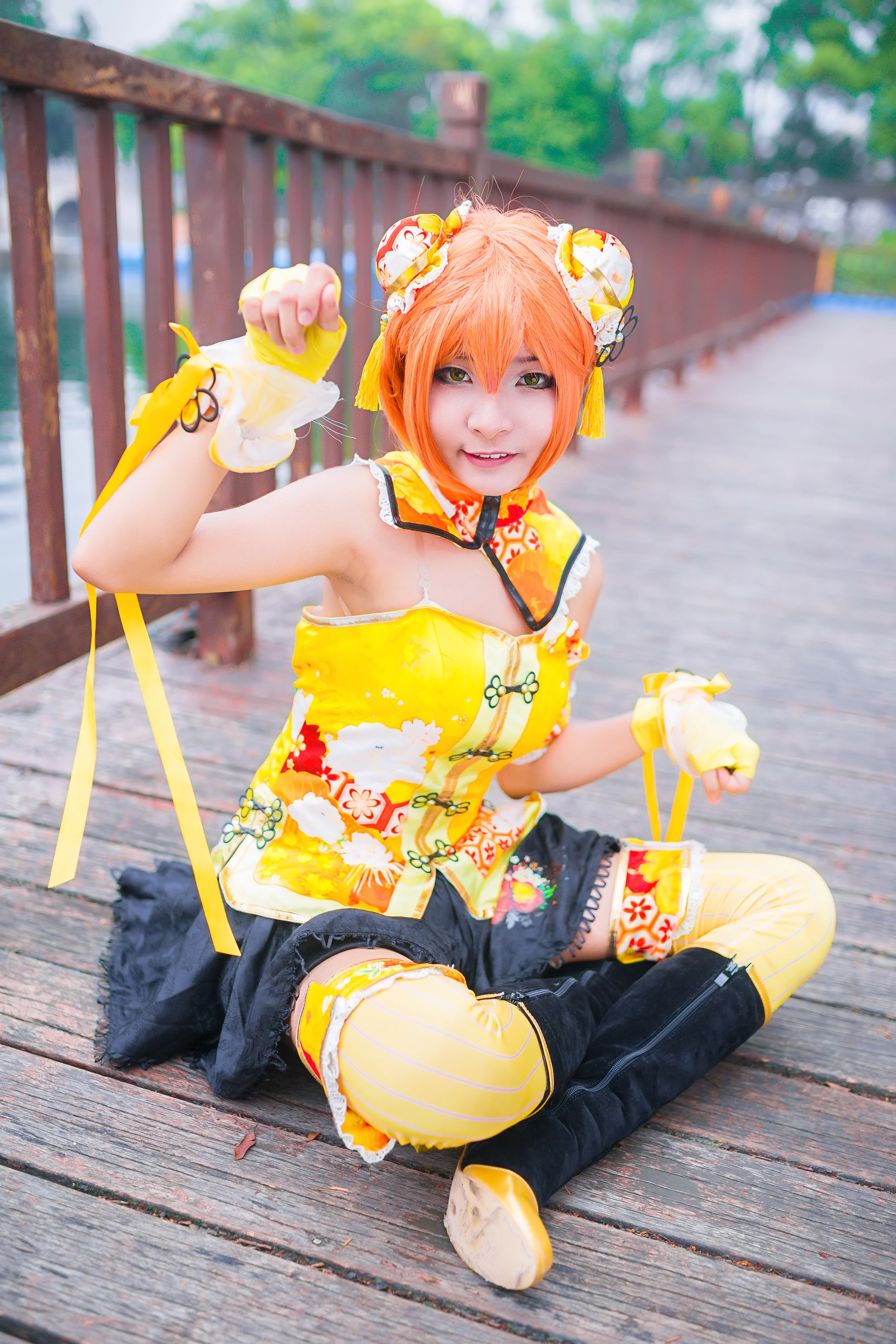 《lovelive！》星空凛旗袍觉醒COS写真