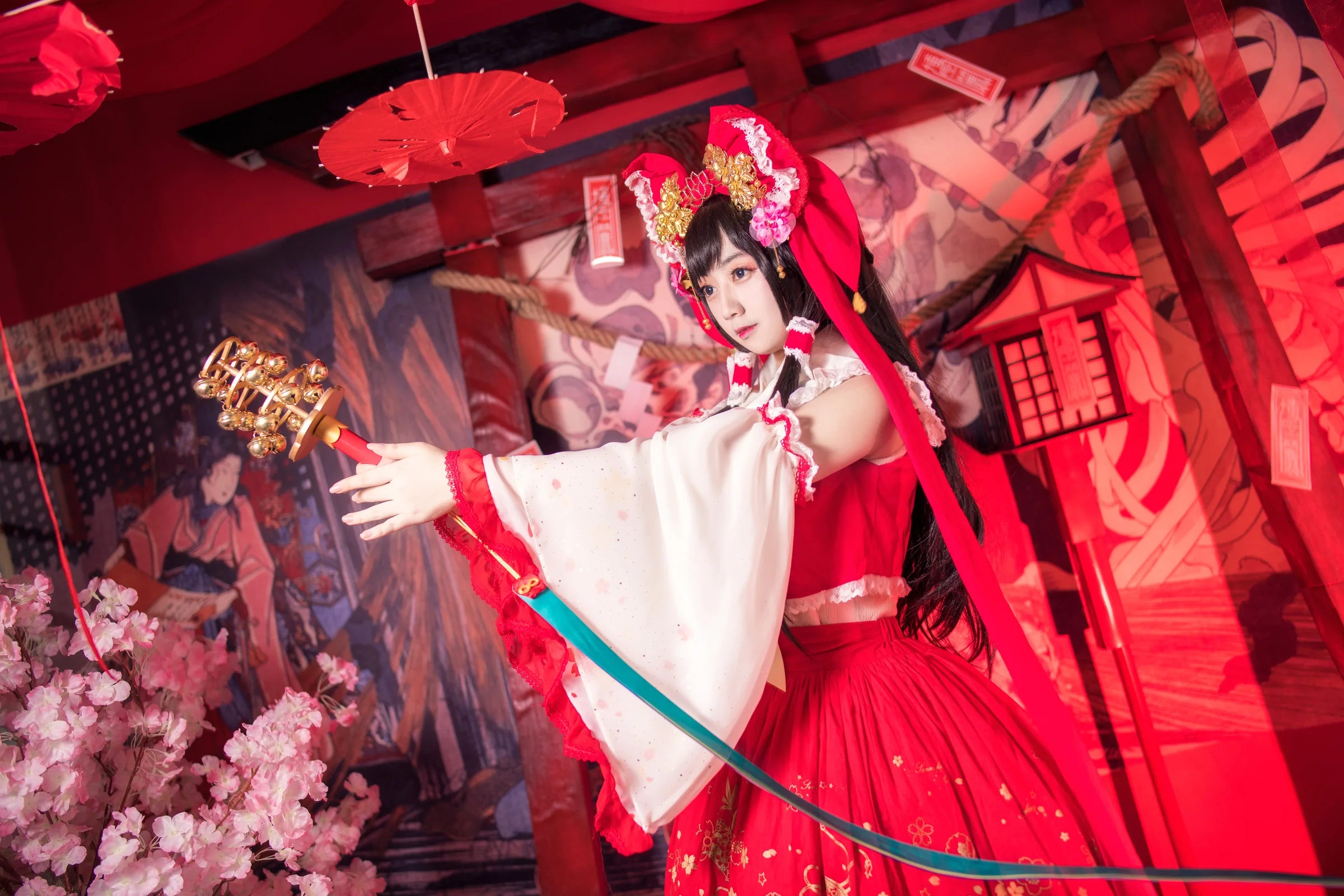 东方project博丽灵梦COS写真