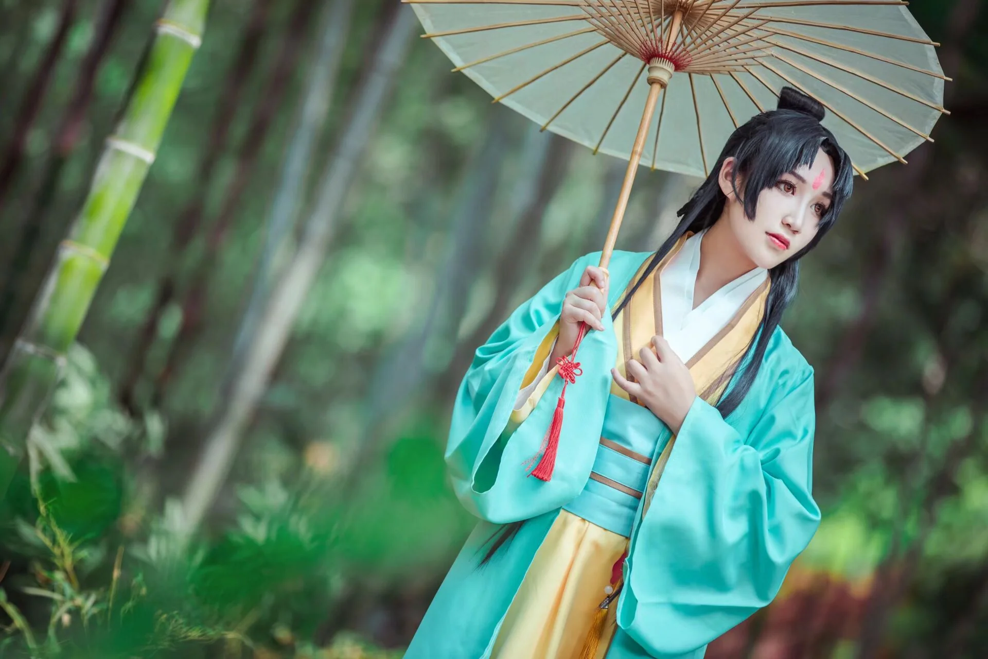狐妖小红娘 东方淮竹COS写真