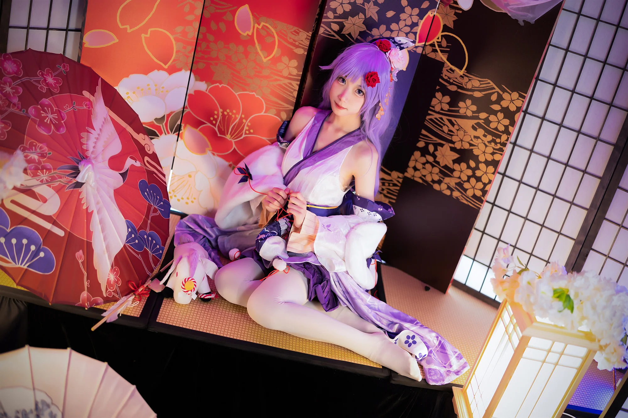 《碧蓝航线》独角兽COS写真