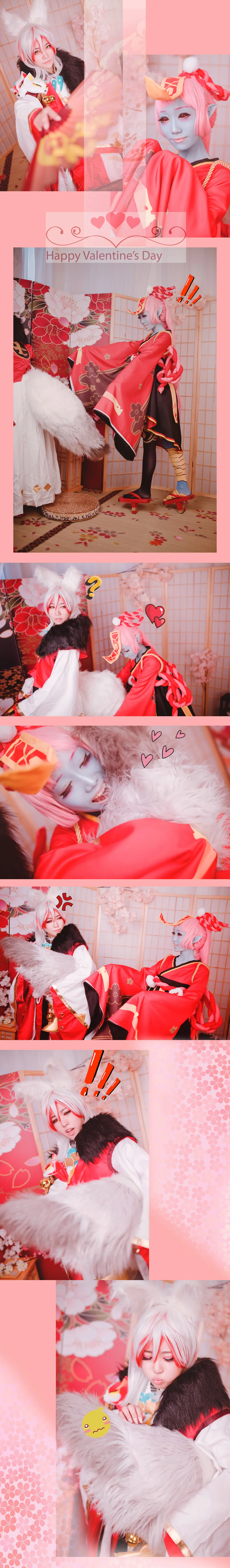 阴阳师·妖狐&跳跳妹妹COS写真
