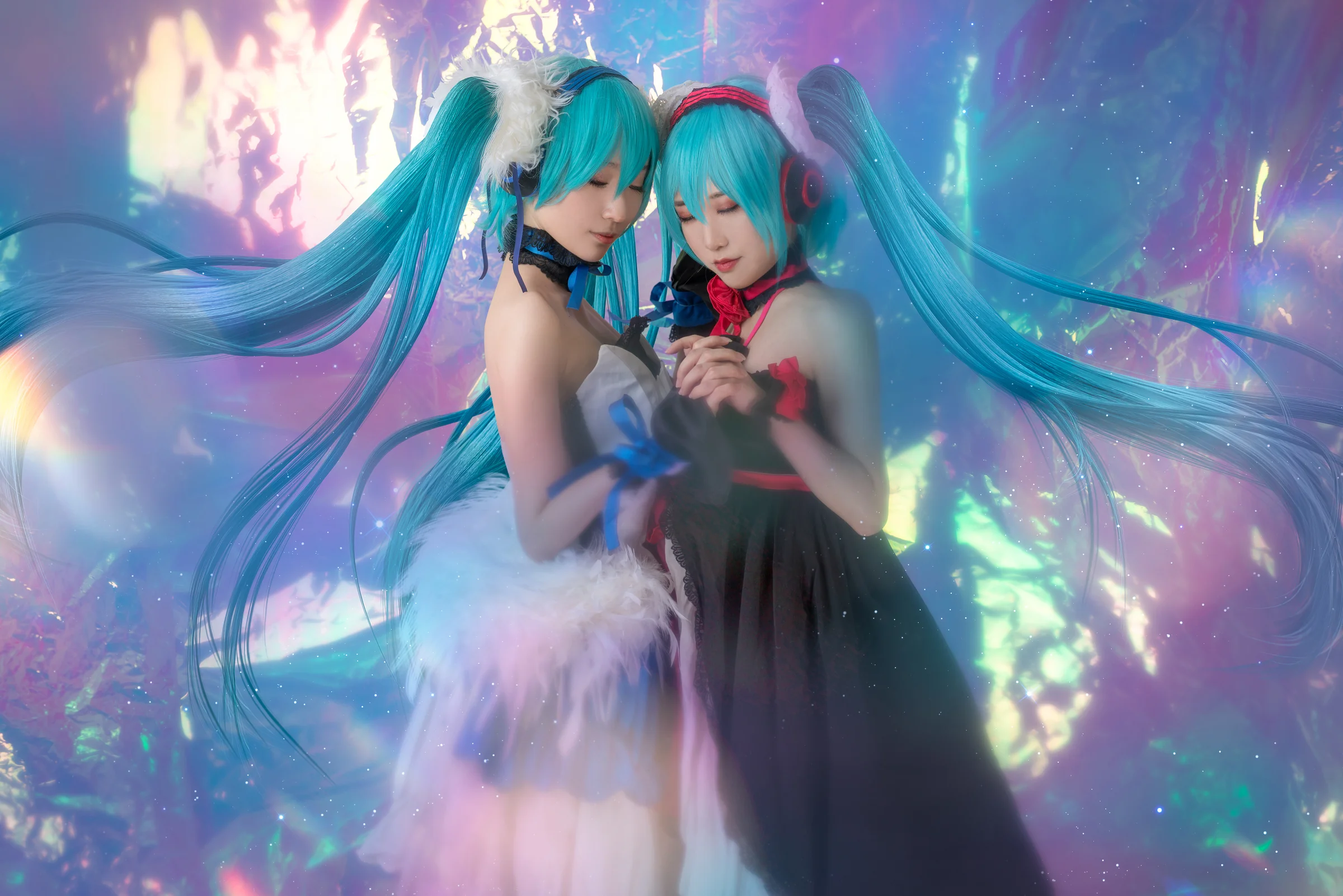 VOCALOID初音未来第七龙神miku联动COS写真