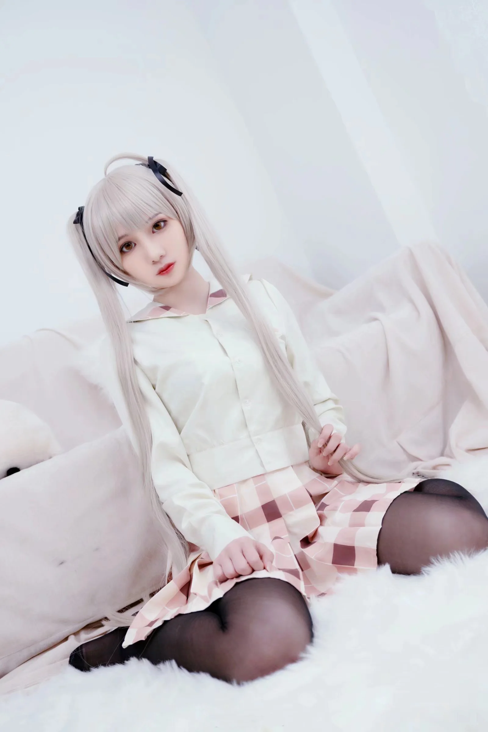 穹妹制服COS写真