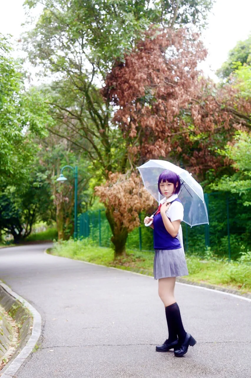 人渣的本愿 安乐冈花火COS写真