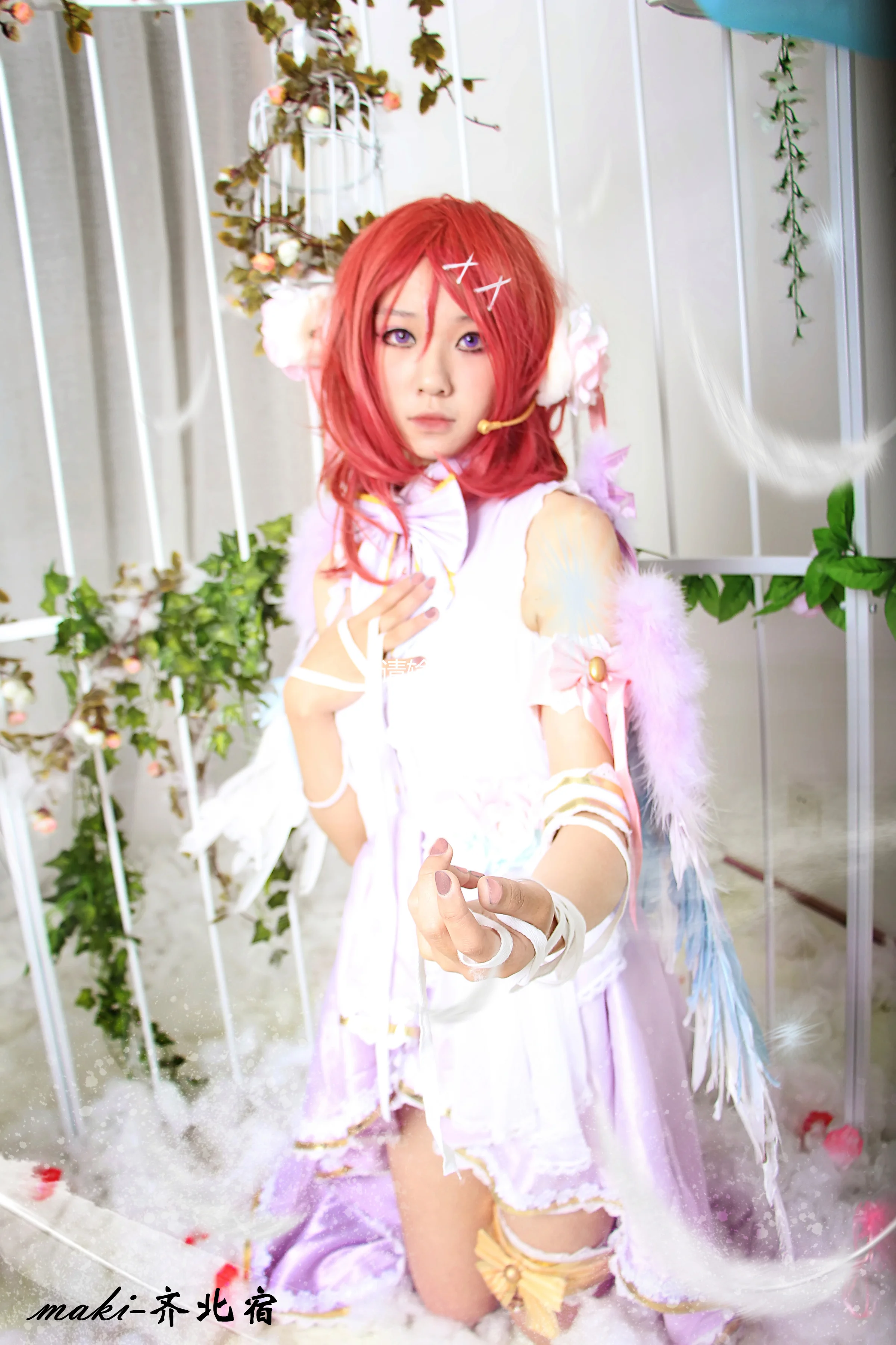 lovelive！西木野真姬白情觉醒COS写真