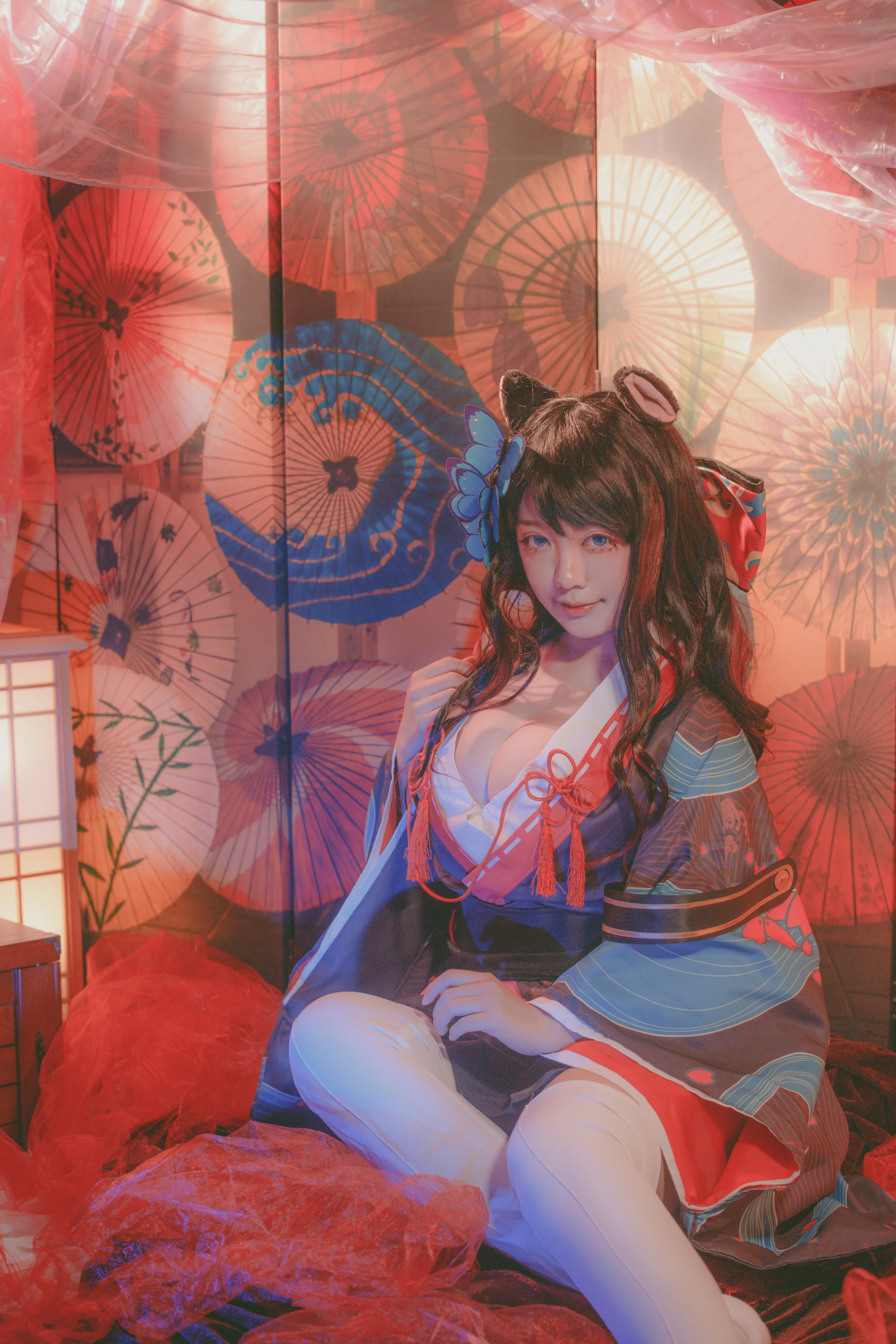碧蓝航线扶桑COS写真