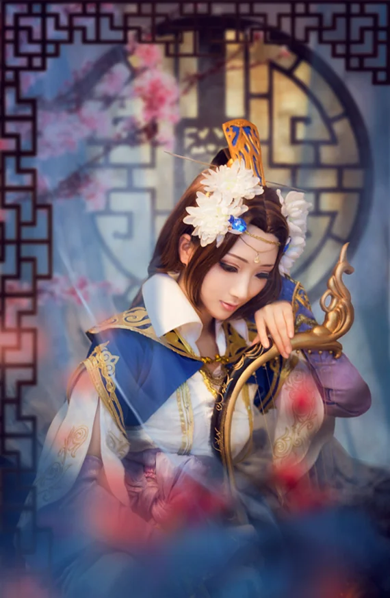 三国无双7蔡文姬COS写真