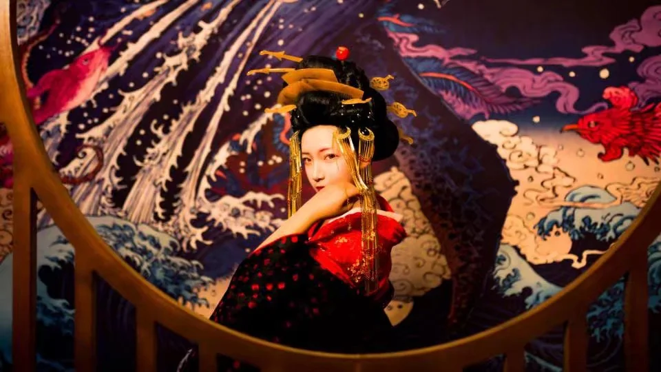 恶女花魁 日暮COS写真